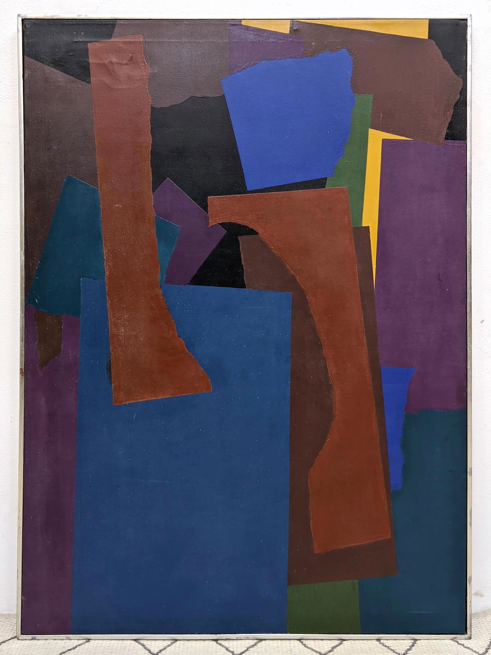 ENID MARK Abstract Modern Oil Painting on Canvas. (1 of 13)