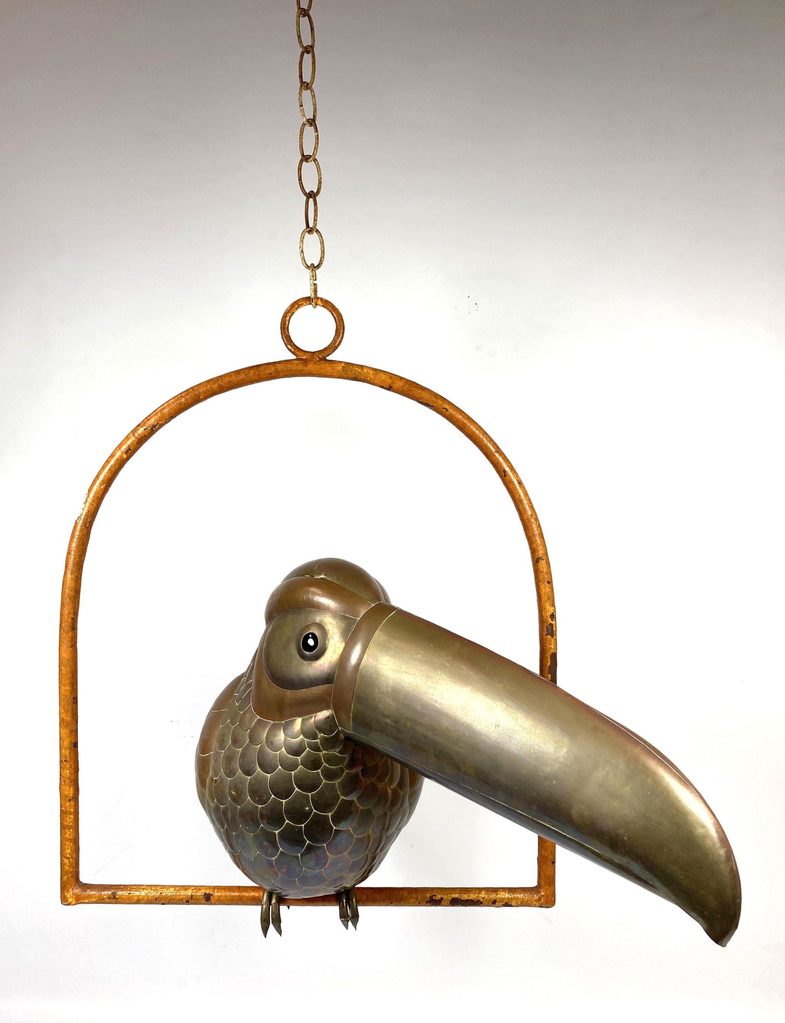 SERGIO BUSTAMANTE Brass Toucan Sculpture. (1 of 17)