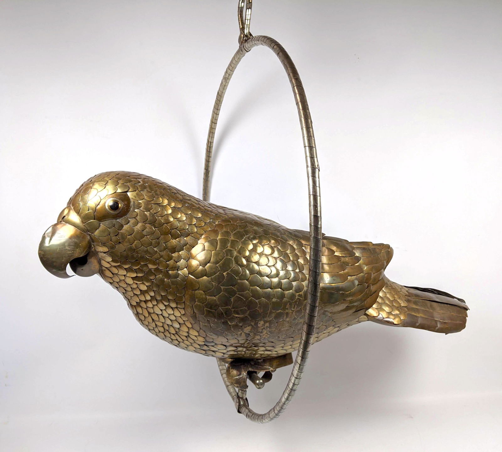 SERGIO BUSTAMANTE Parrot Brass Sculpture. (1 of 12)
