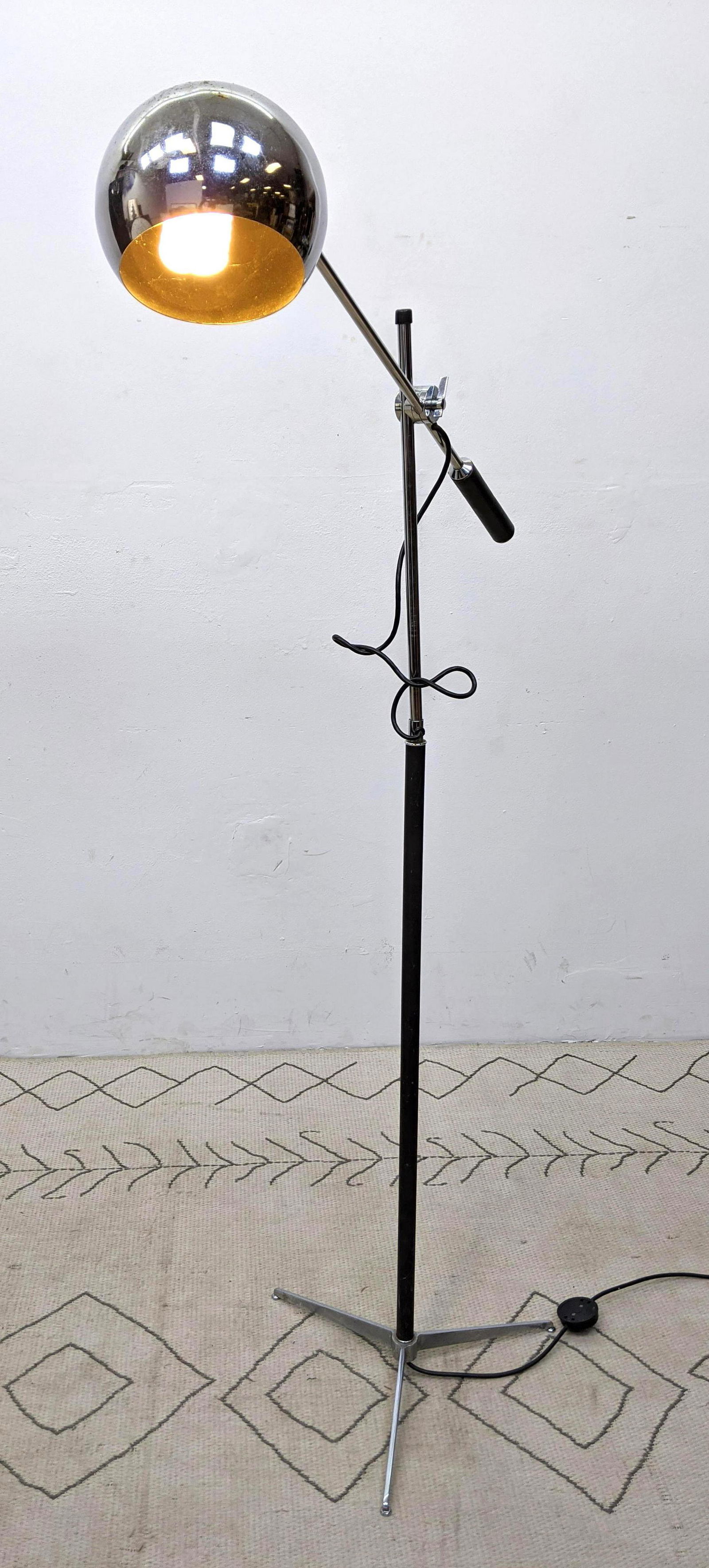 Sonneman Style Eye Ball Swing Arm Floor Lamp. (1 of 13)