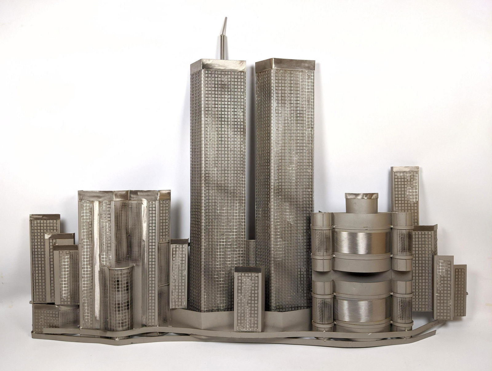 C Jere World Trade Center Metal Wall Art. Twin Towers. (1 of 11)