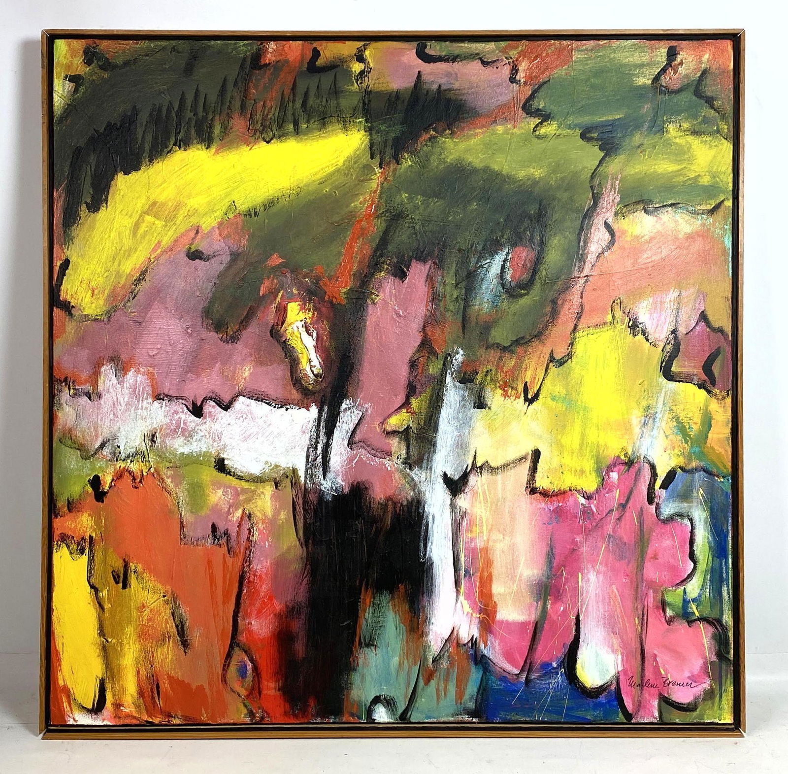 MARLENE BREMER Acrylic Painting on Canvas. FANTASIA Col (1 of 12)