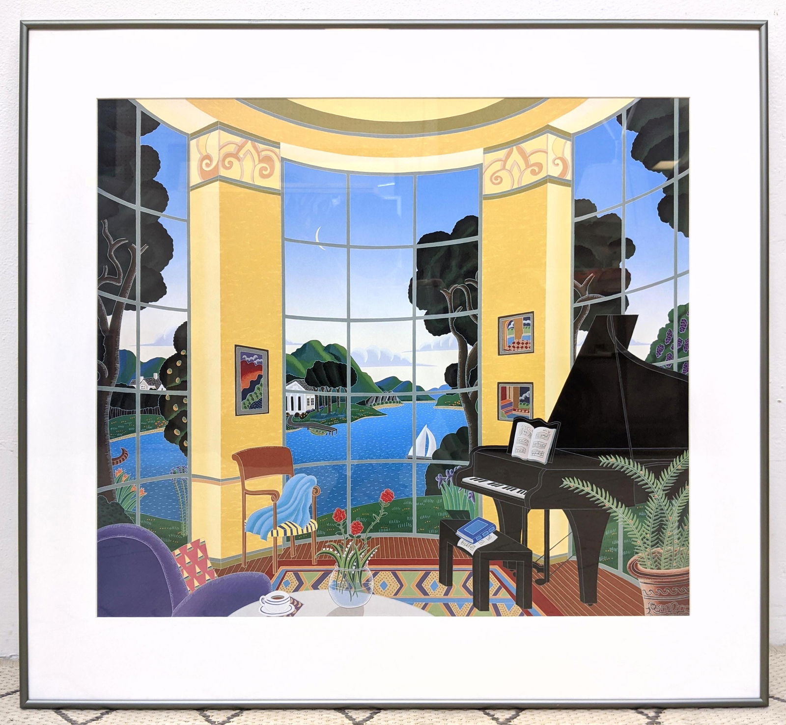 THOMAS McKNIGHT Music Room Poster Print. (1 of 9)