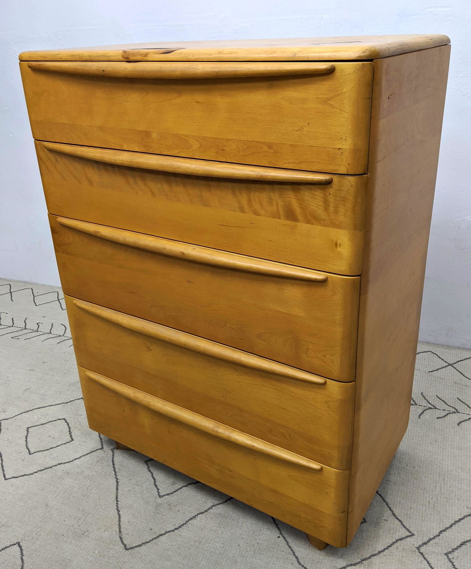 Heywood Wakefield Tall Chest Dresser. (1 of 13)
