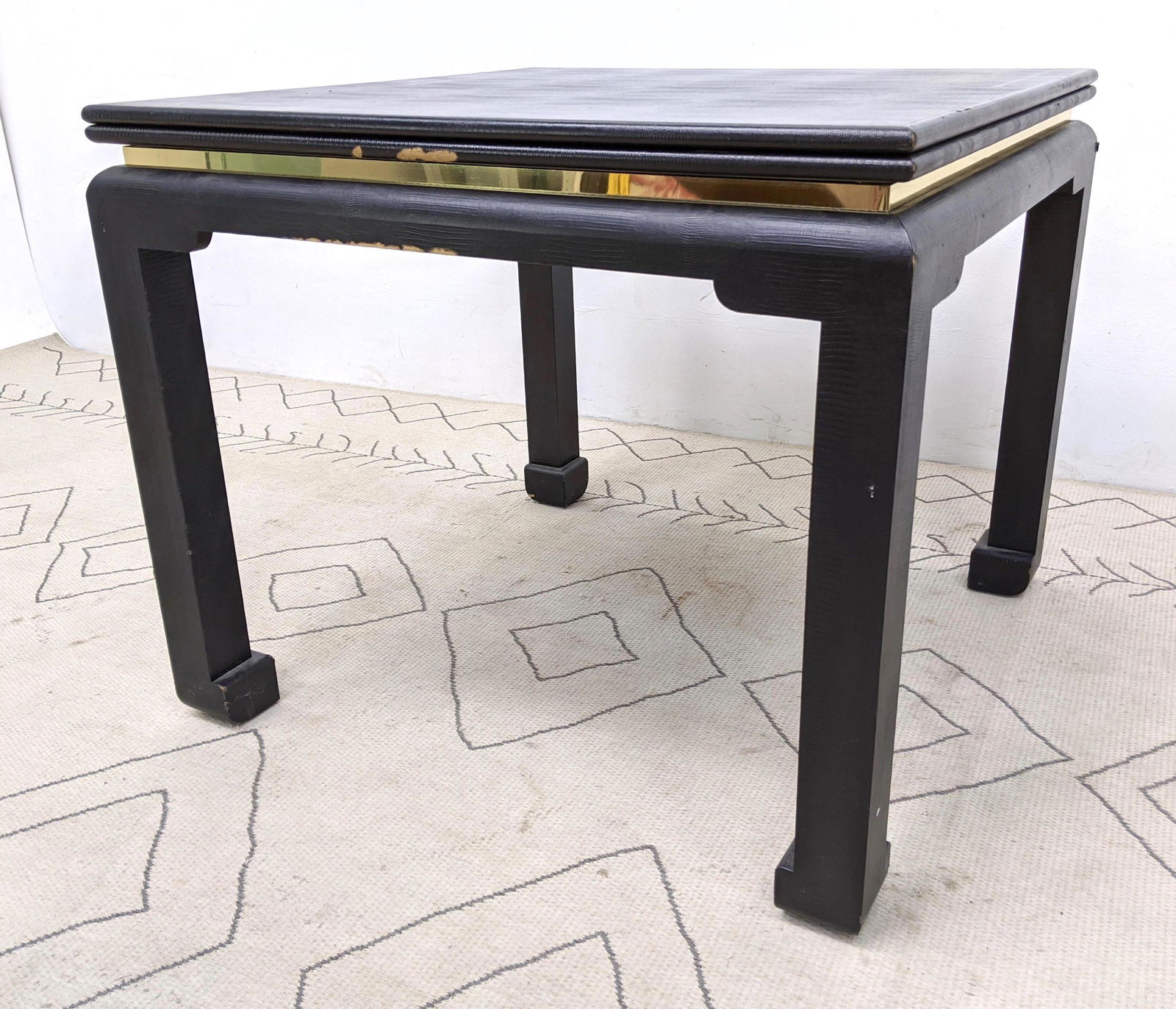 Karl Springer Attributed Flip Top Dining Table Game Tab (1 of 17)