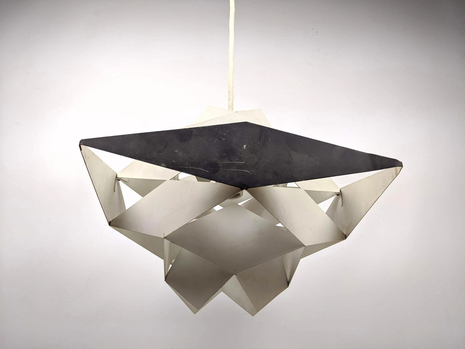 Preben Dahl Symfoni Pendant Lamp.   Enamel Painted Meta (1 of 19)