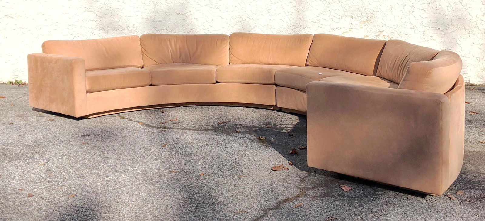 THAYER COGGIN Inc. 2 Section Sofa Couch. U shaped Milo (1 of 12)