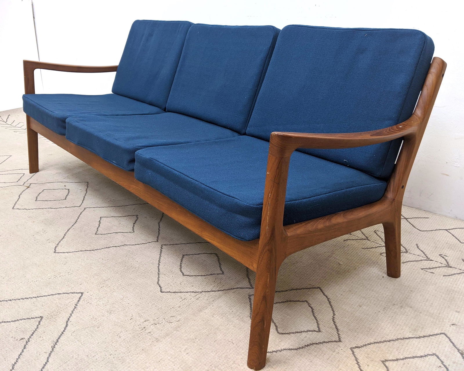 France and Sons Danish Teak Sofa Couch. CADO Tag. Made (1 of 20)