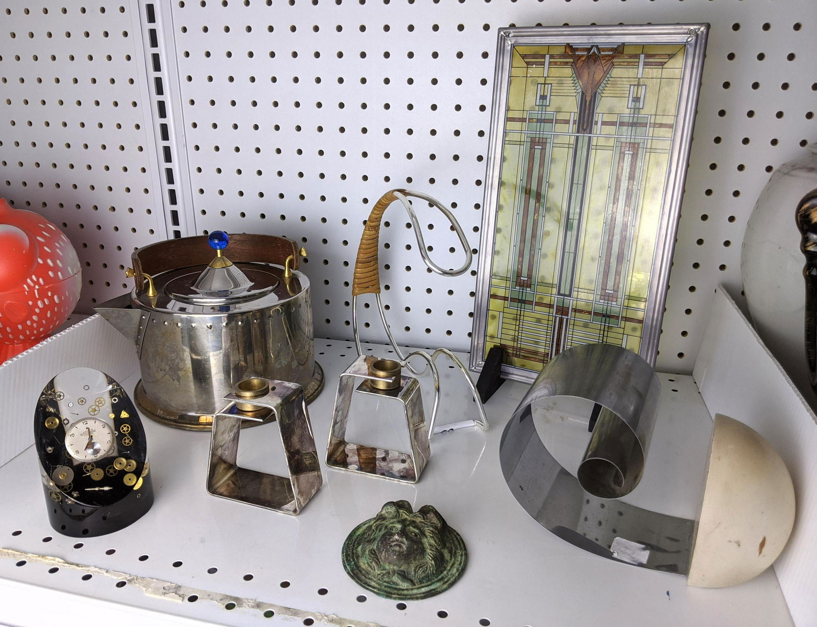 Michael Graves Alessi Design tea kettle and clock lot S (1 of 14)