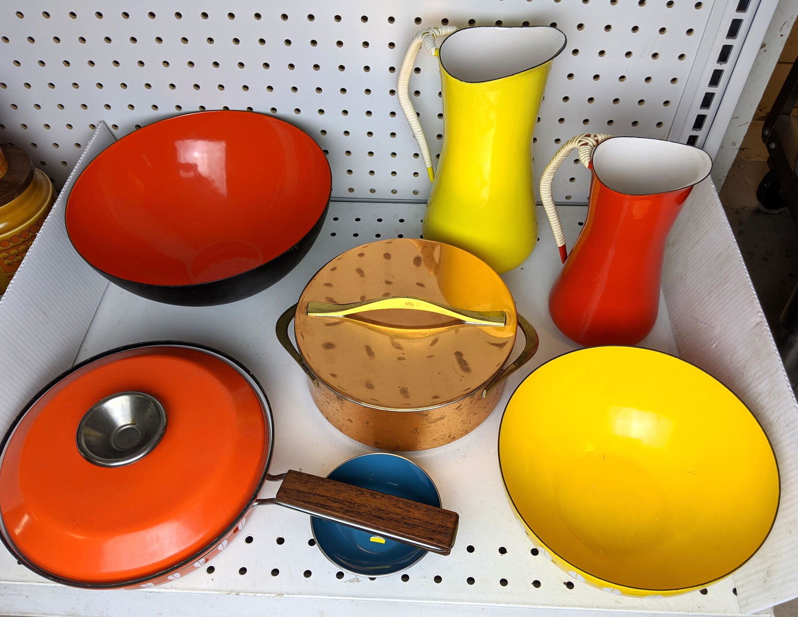 Lot of DANSK Enamel and Copperware CATHERINEHOLM Norway (1 of 19)