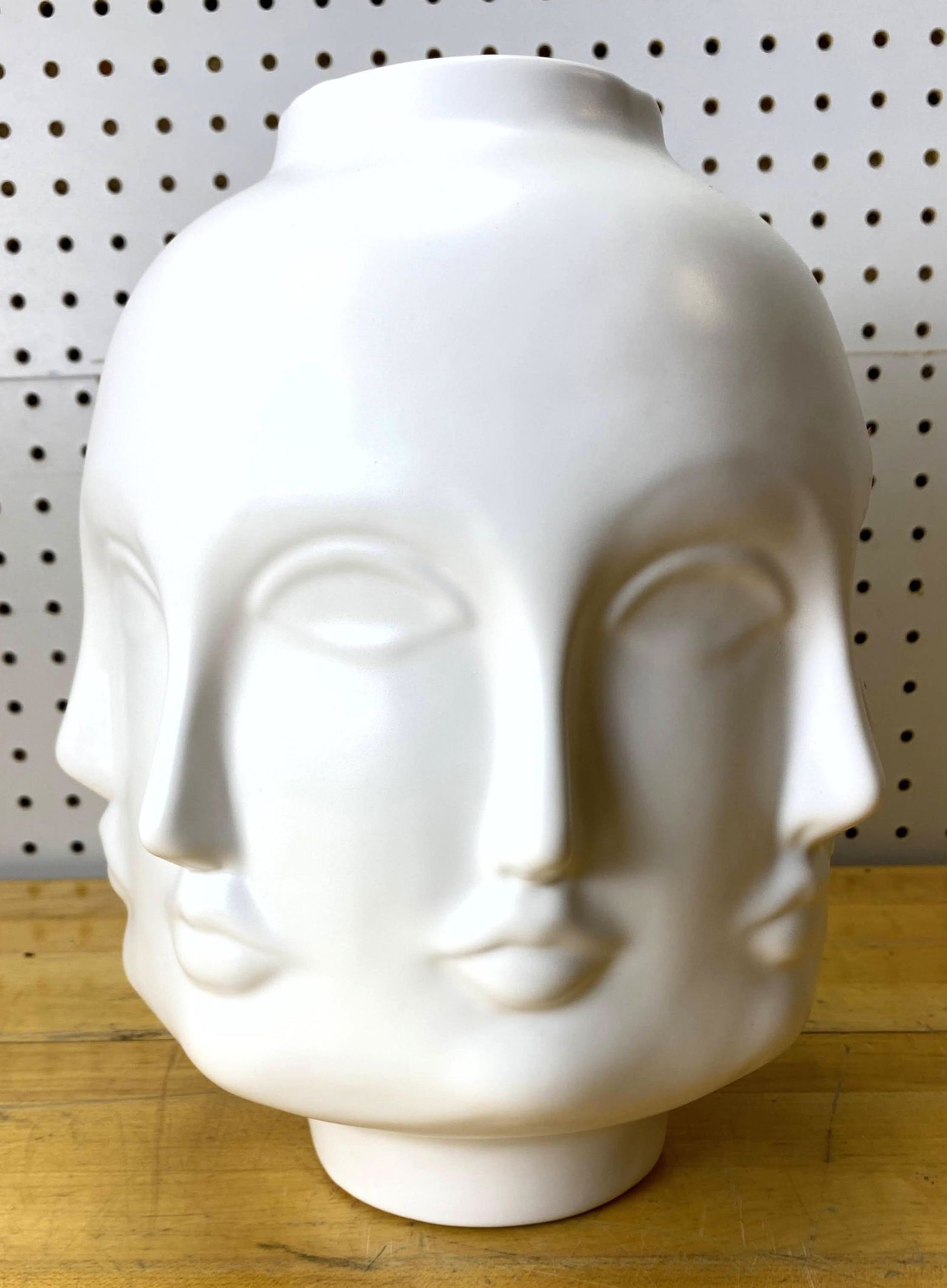 Porcelain Fornasetti Style vase. Multi face.  Adler sty (1 of 5)
