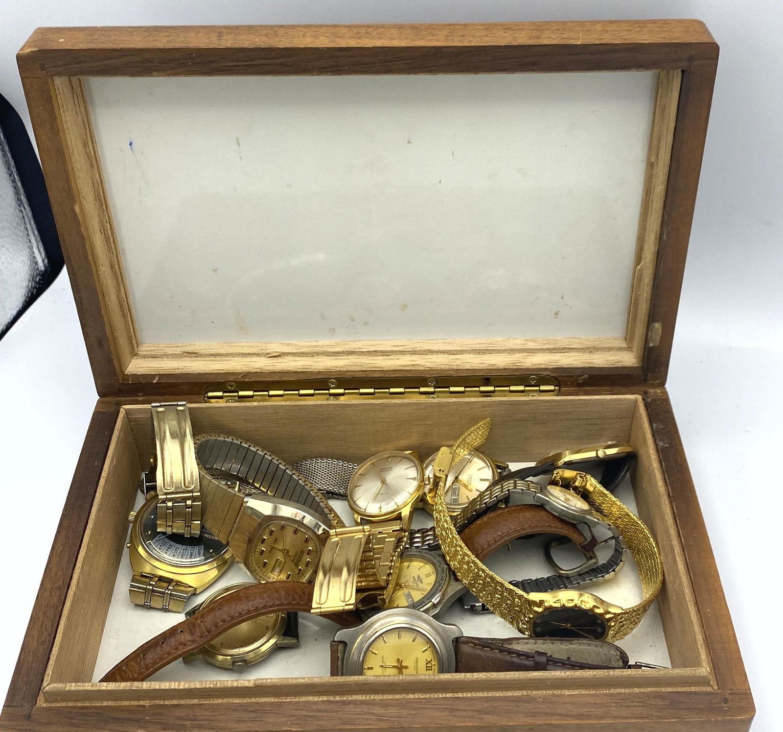 10pcs Wrist Watches. Gruen, Wittnauer, Omega, Tissot, (1 of 11)