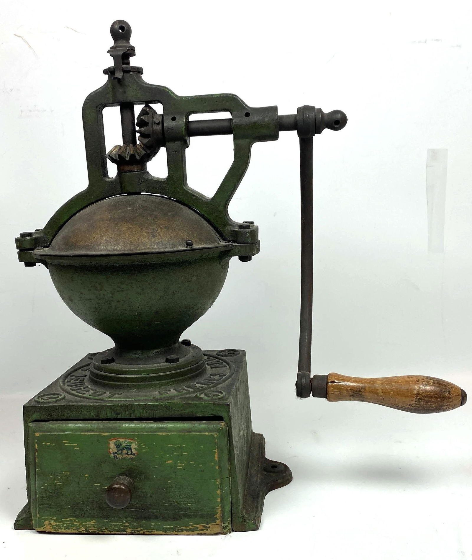 FRERES PEUGOT Antique French Coffee Grinder. (1 of 11)