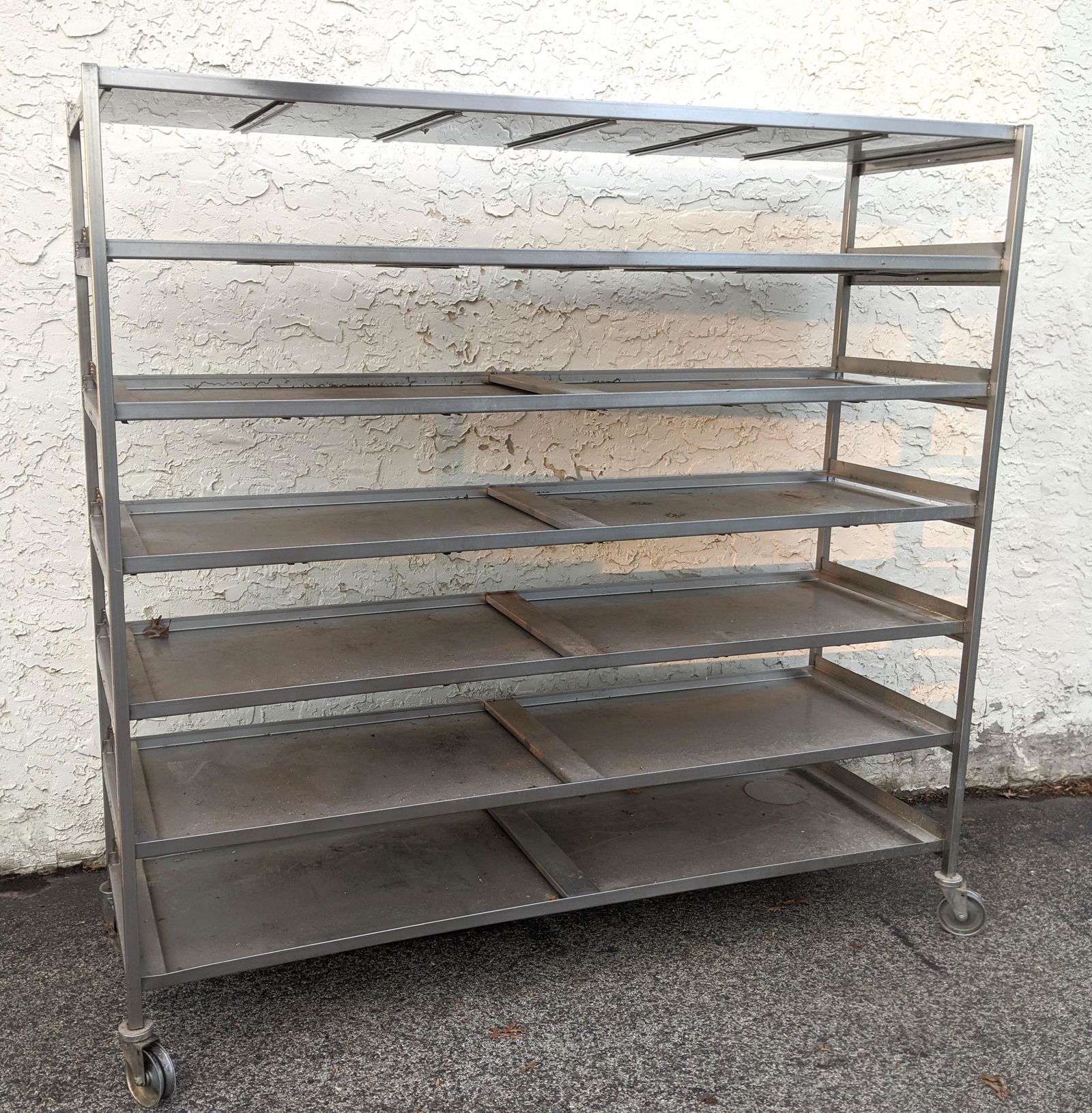 Large Industrial Rolling Cart Shelf Unit. 7 Shelves (1 of 7)