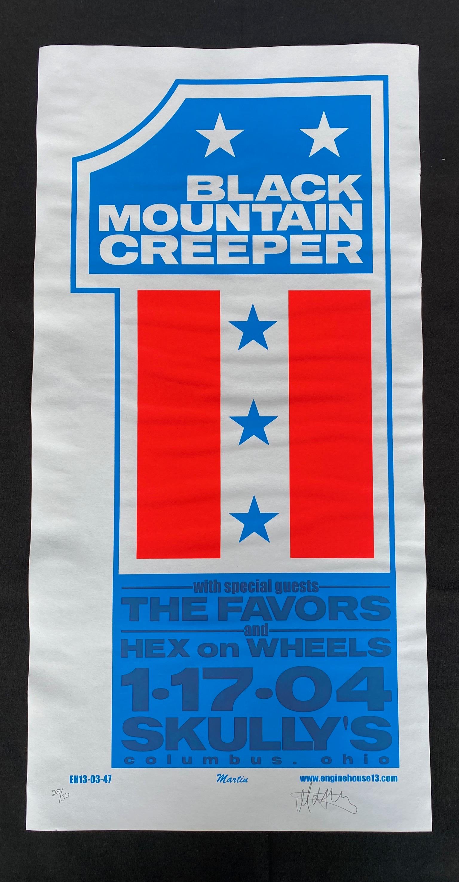 Black Mountain Concert Poster Creeper with Special Gues (1 of 4)