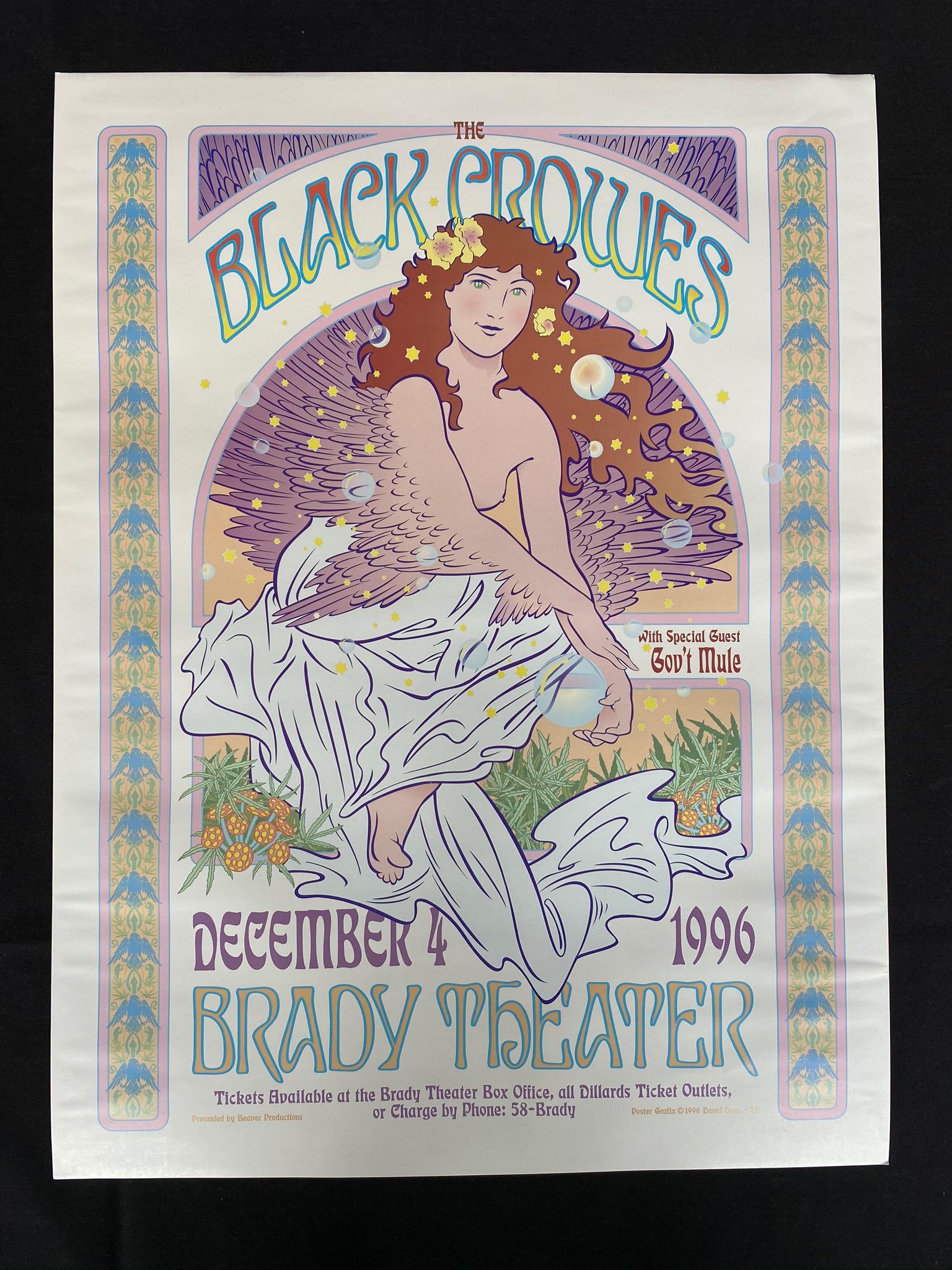 The Black Crowes Concert Poster with Special Guest GovÕ (1 of 4)