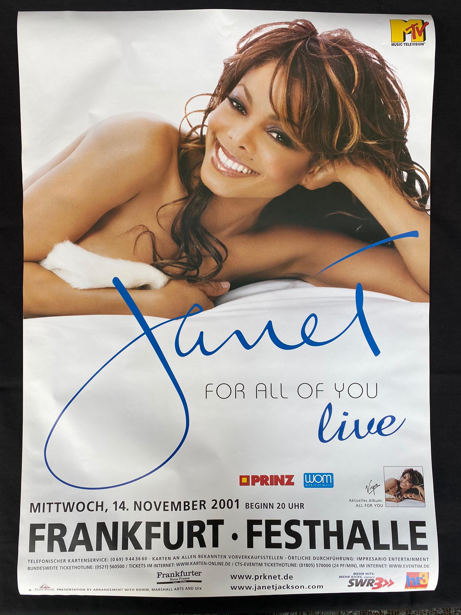 Janet Jackson For All of You Live November 14 2001 Fran (1 of 2)