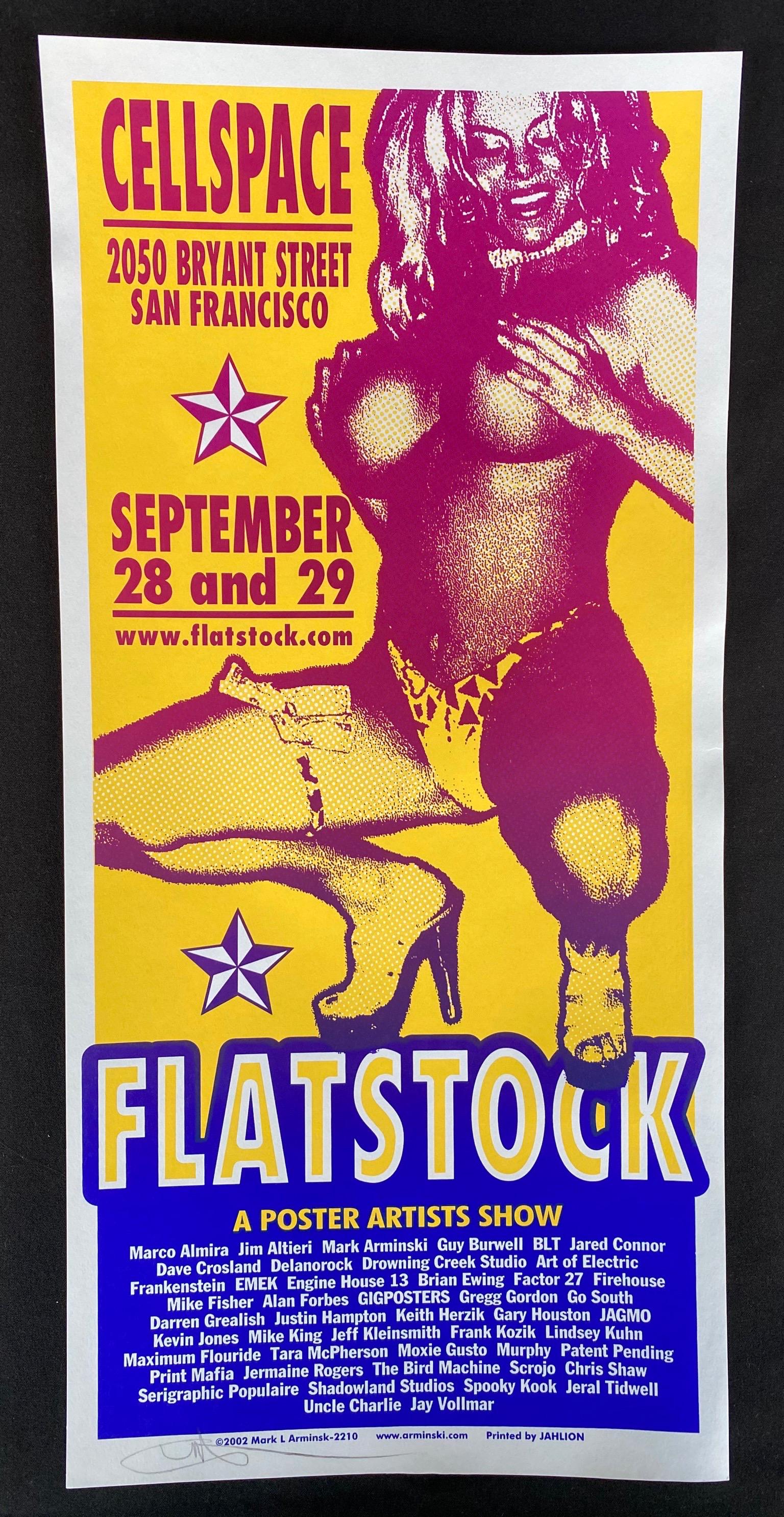 Cell Space Flatstock Artist Concert Poster Show. Artist (1 of 3)