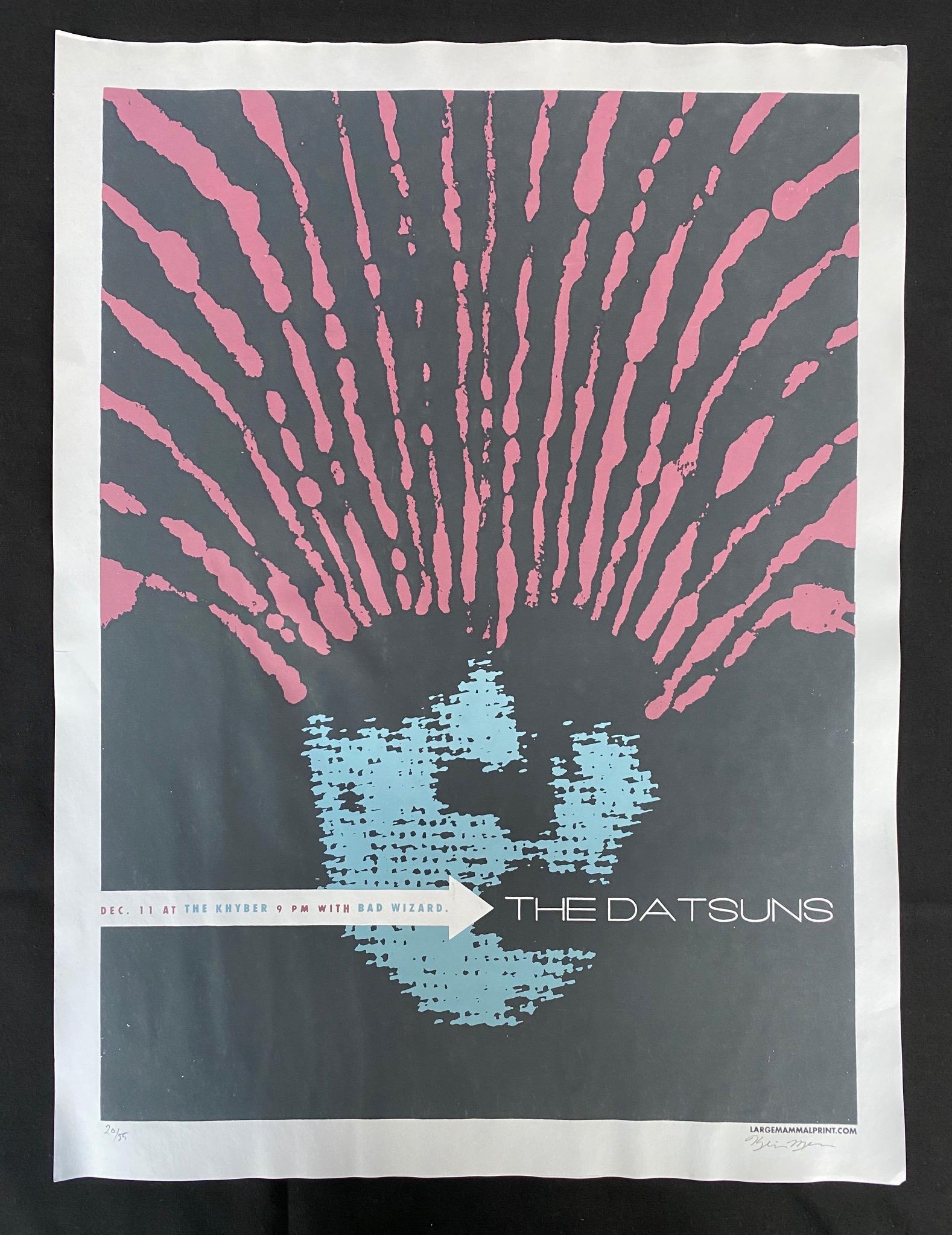 The Datsuns December 11 with Guests Concert Poster Arti (1 of 4)