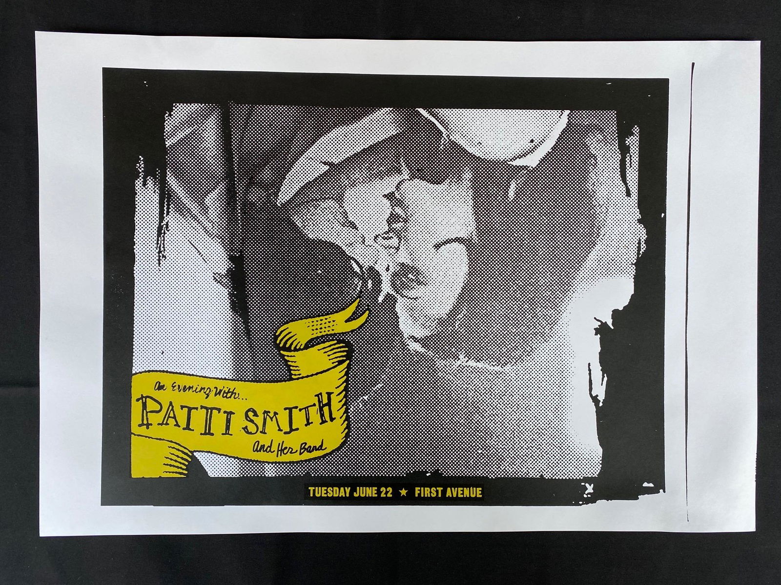 Patti Smith Concert Poster June 22 (1 of 2)