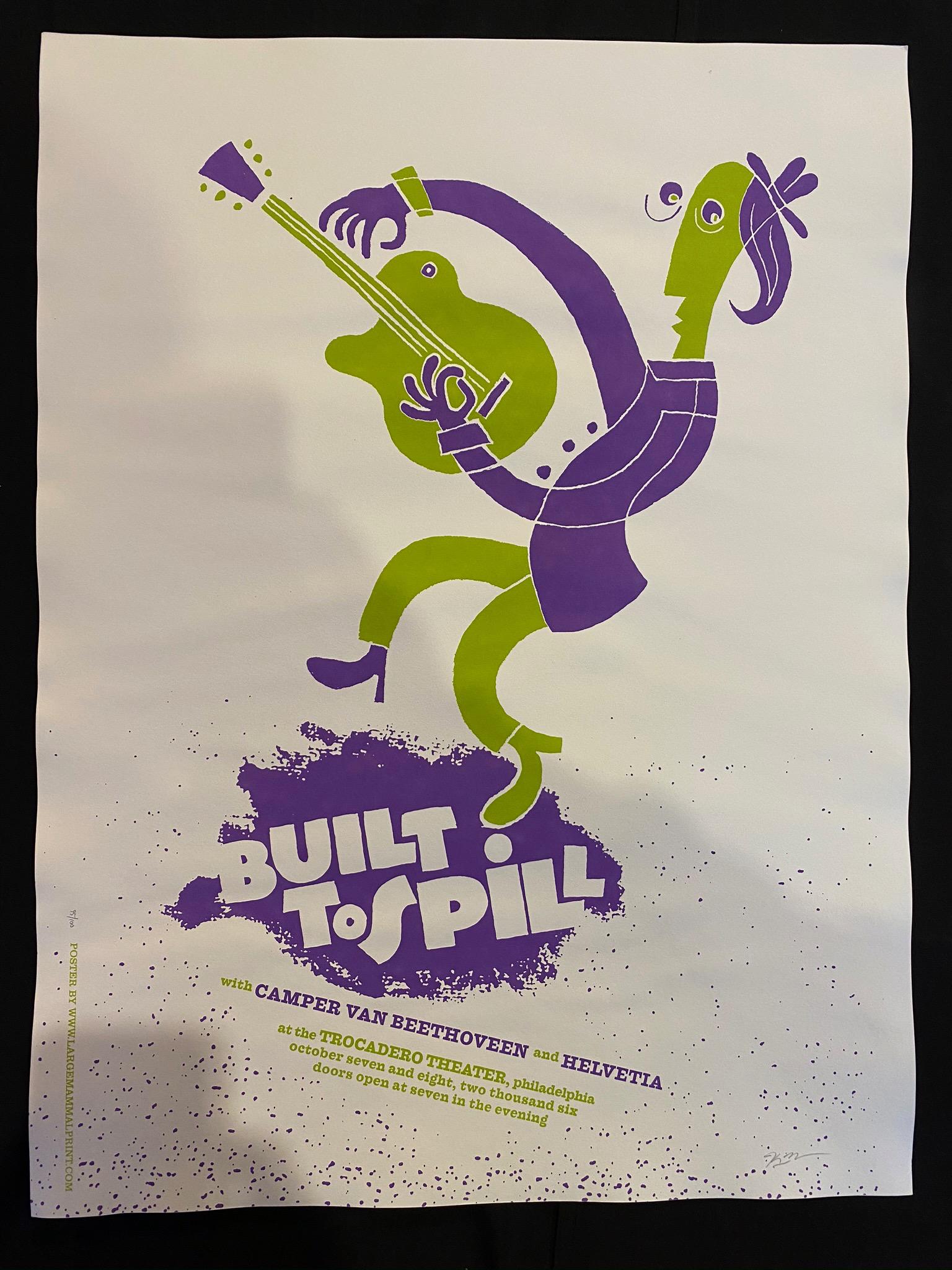 Built To Spill with Special Guest Concert Poster at the (1 of 3)