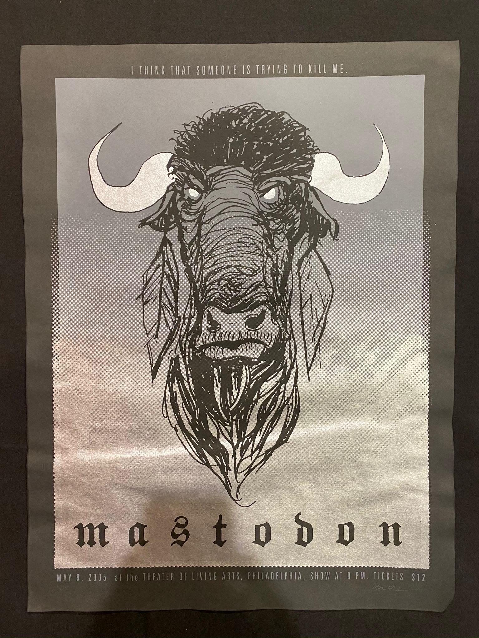 Mastodon Concert Poster May 9 2005 at the Theater of Li (1 of 4)