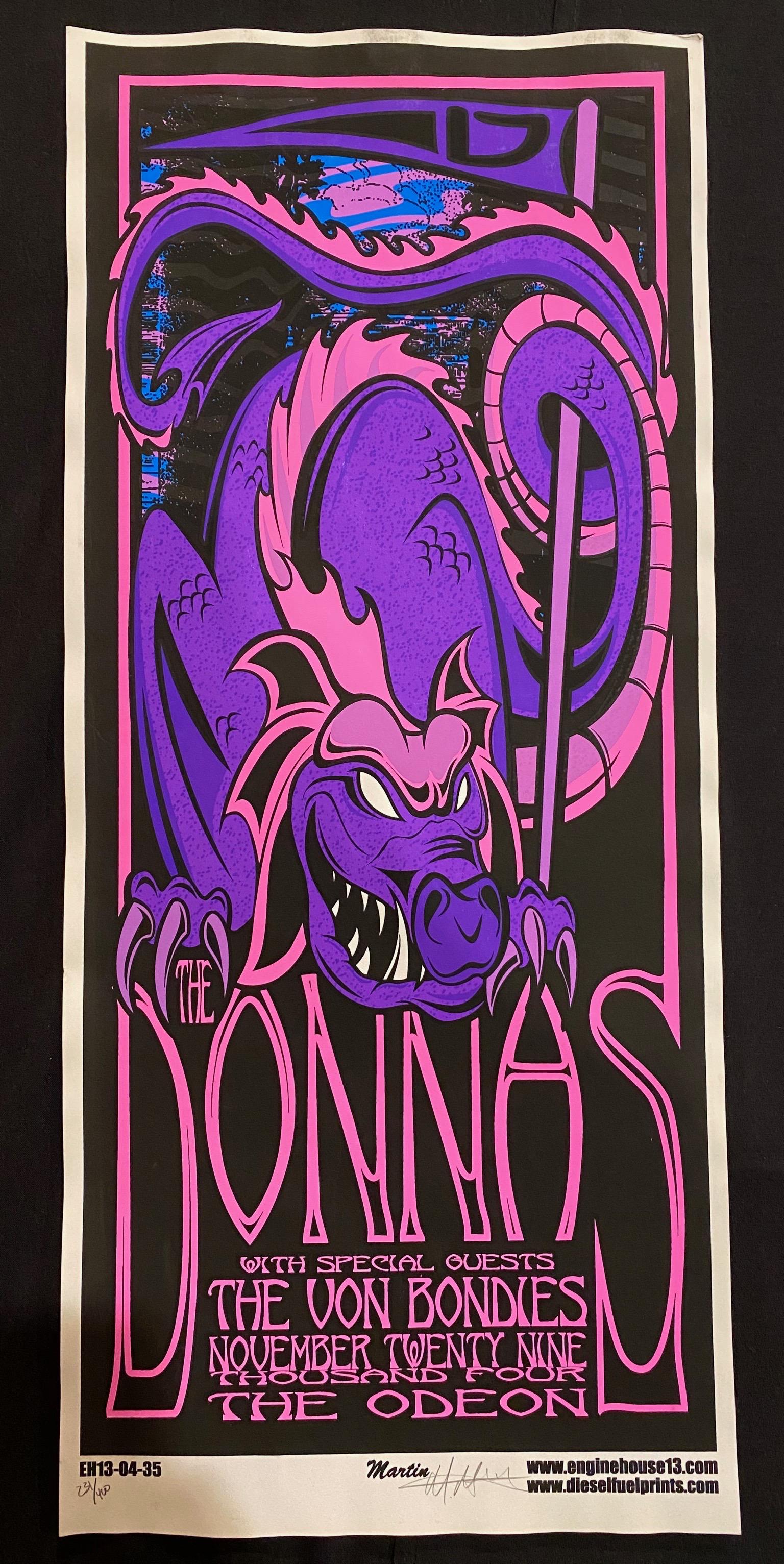 The DonnaÕs with Special Guest Concert Poster November (1 of 4)