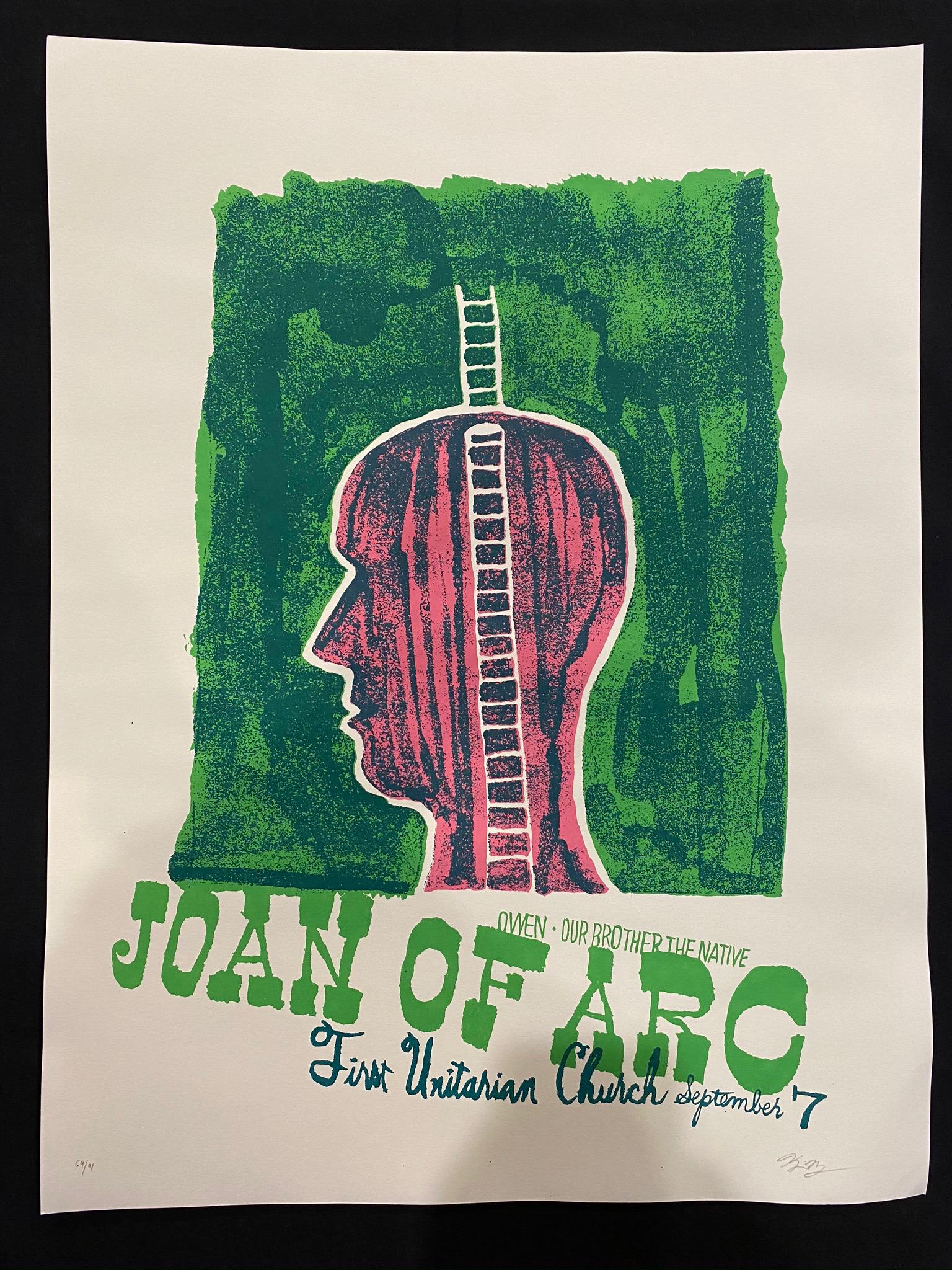 Joan of Arc Concert Poster September 7 Or the Signed an (1 of 4)