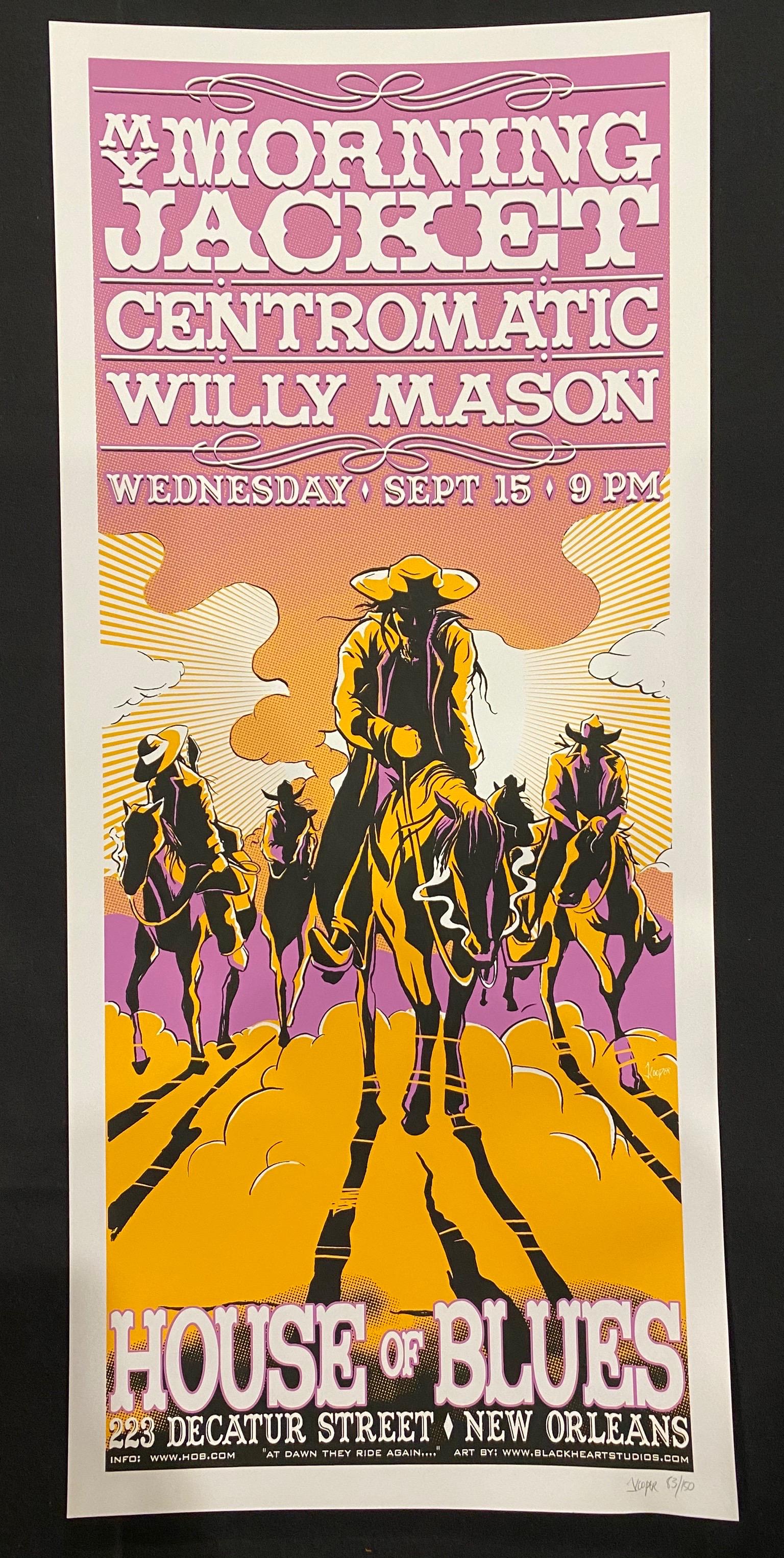 My Morning Jacket and Guests Concert Poster Wednesday S (1 of 3)