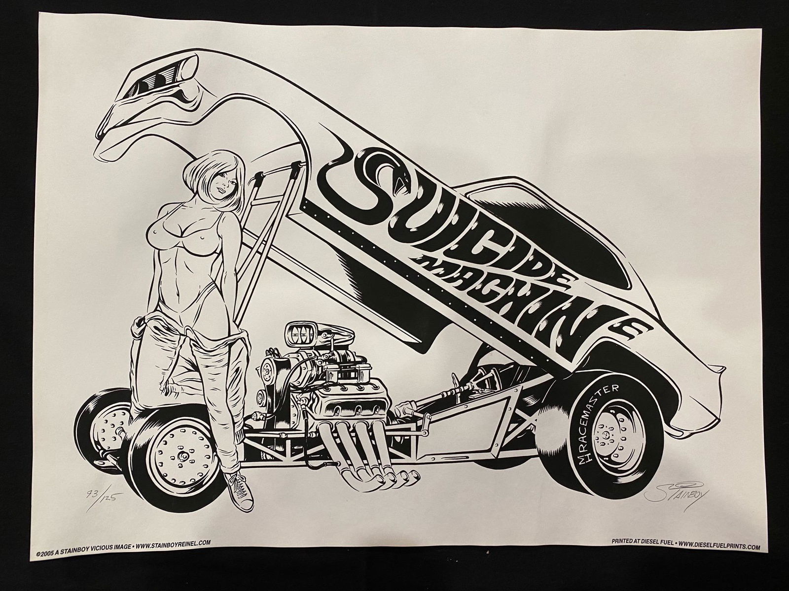 Suicide Machine Artist Signed and Numbered Concert Post (1 of 4)