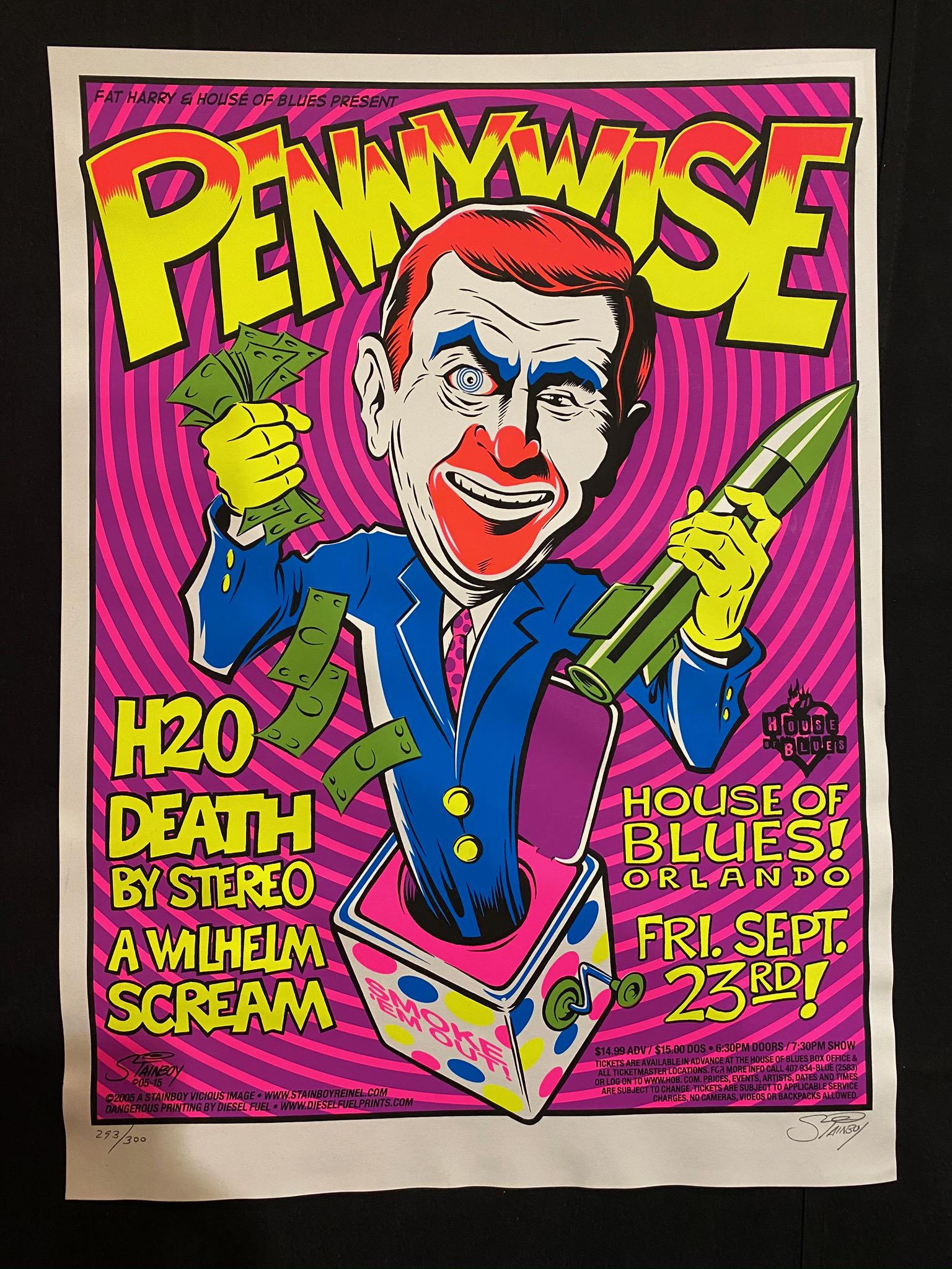 Pennywise at the House of Blues In Orlando Concert Post (1 of 4)
