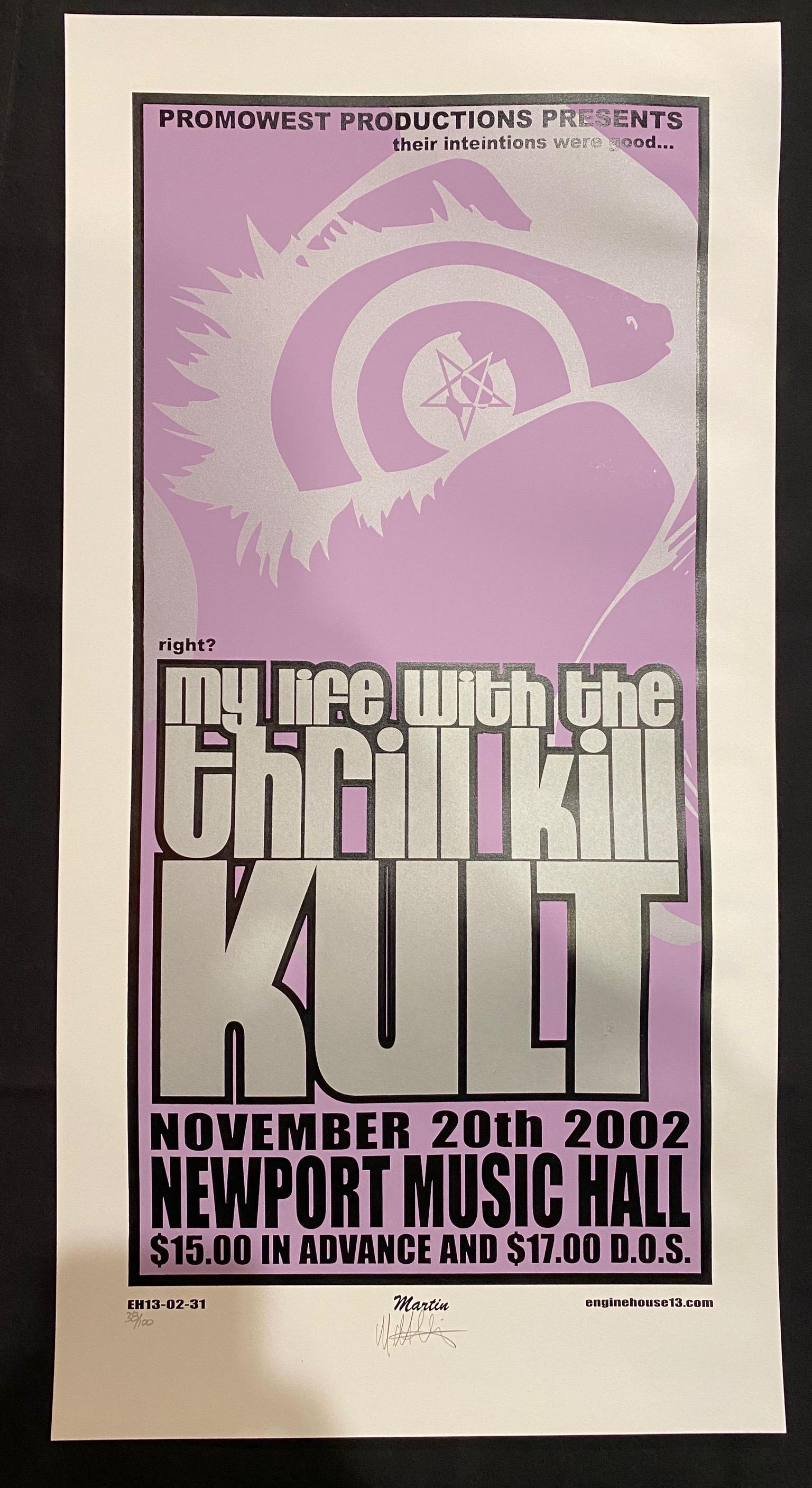 My Life with the Thrill Kill Kult Concert Poster Novem (1 of 4)