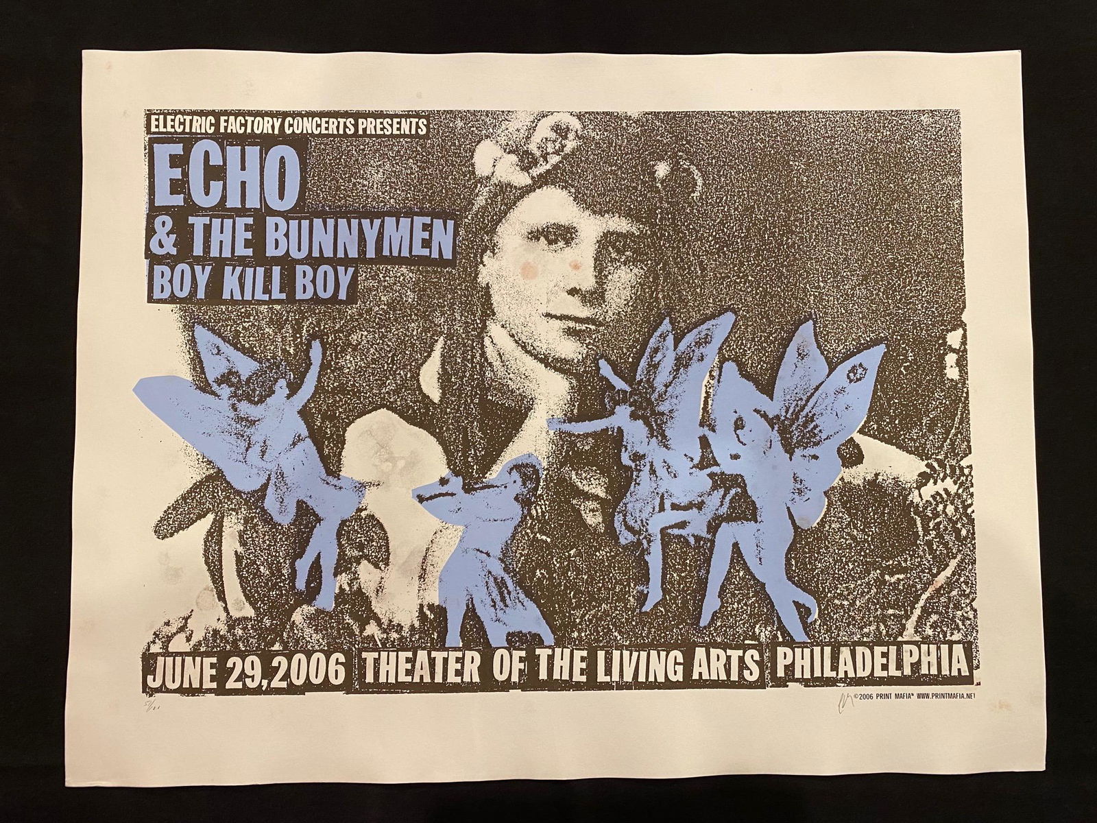 Echo and the Bunnymen Concert Poster June 29 2006 at th (1 of 4)