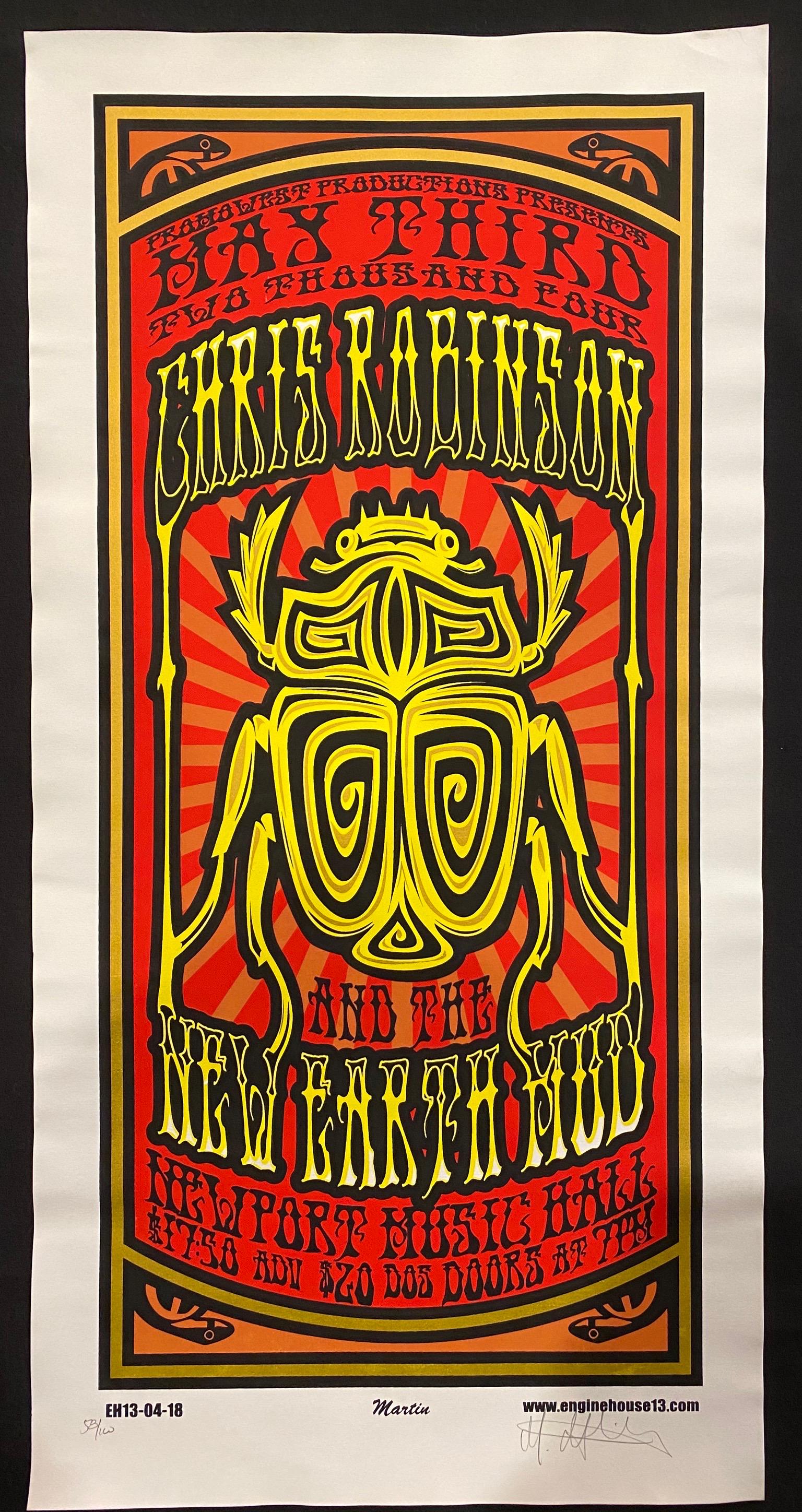 Chris Robinson and A New Earth Hub Concert Poster May 3 (1 of 4)