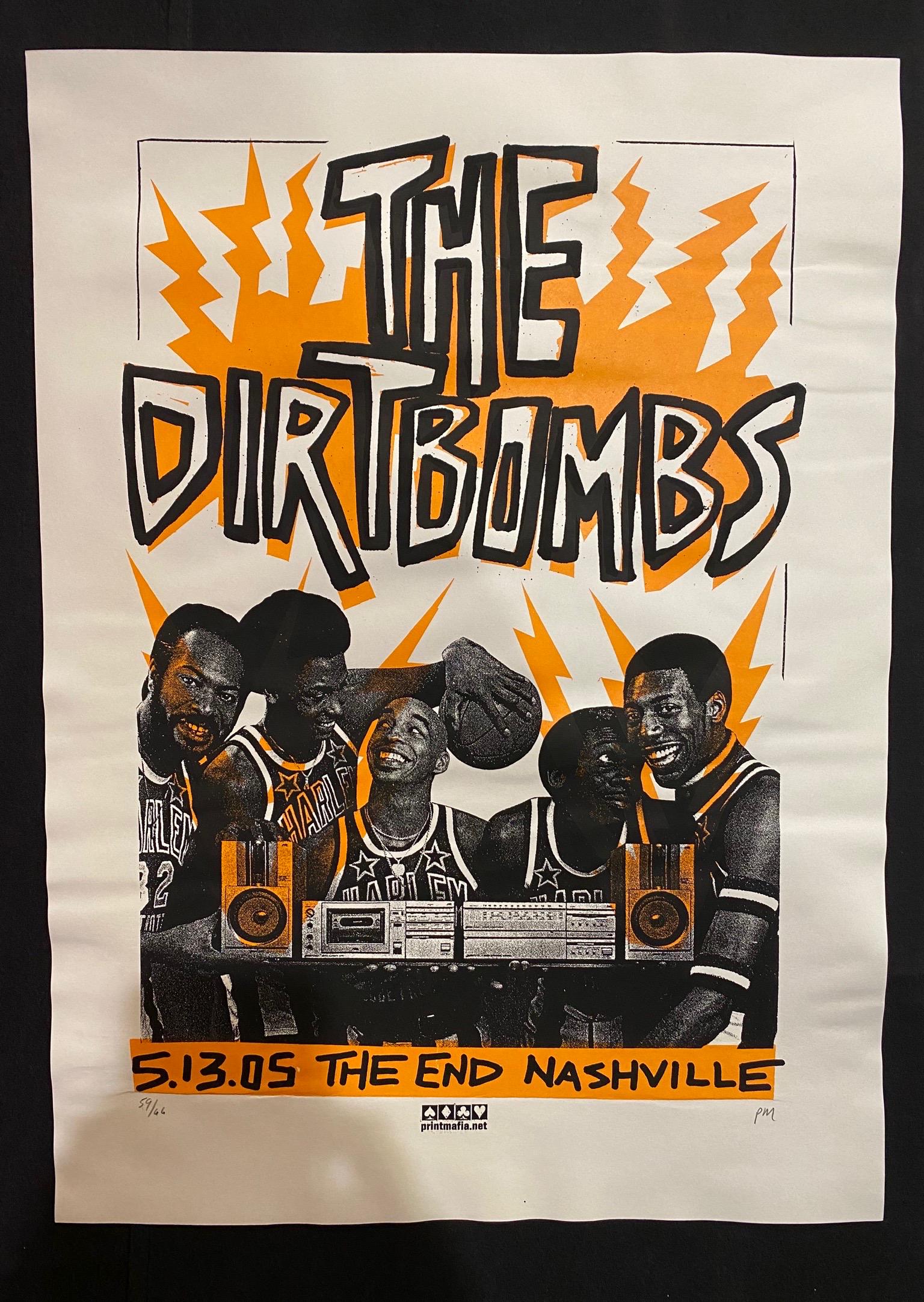 The Dirt Bombs Concert Poster May 13 2005 Nashville Art (1 of 4)