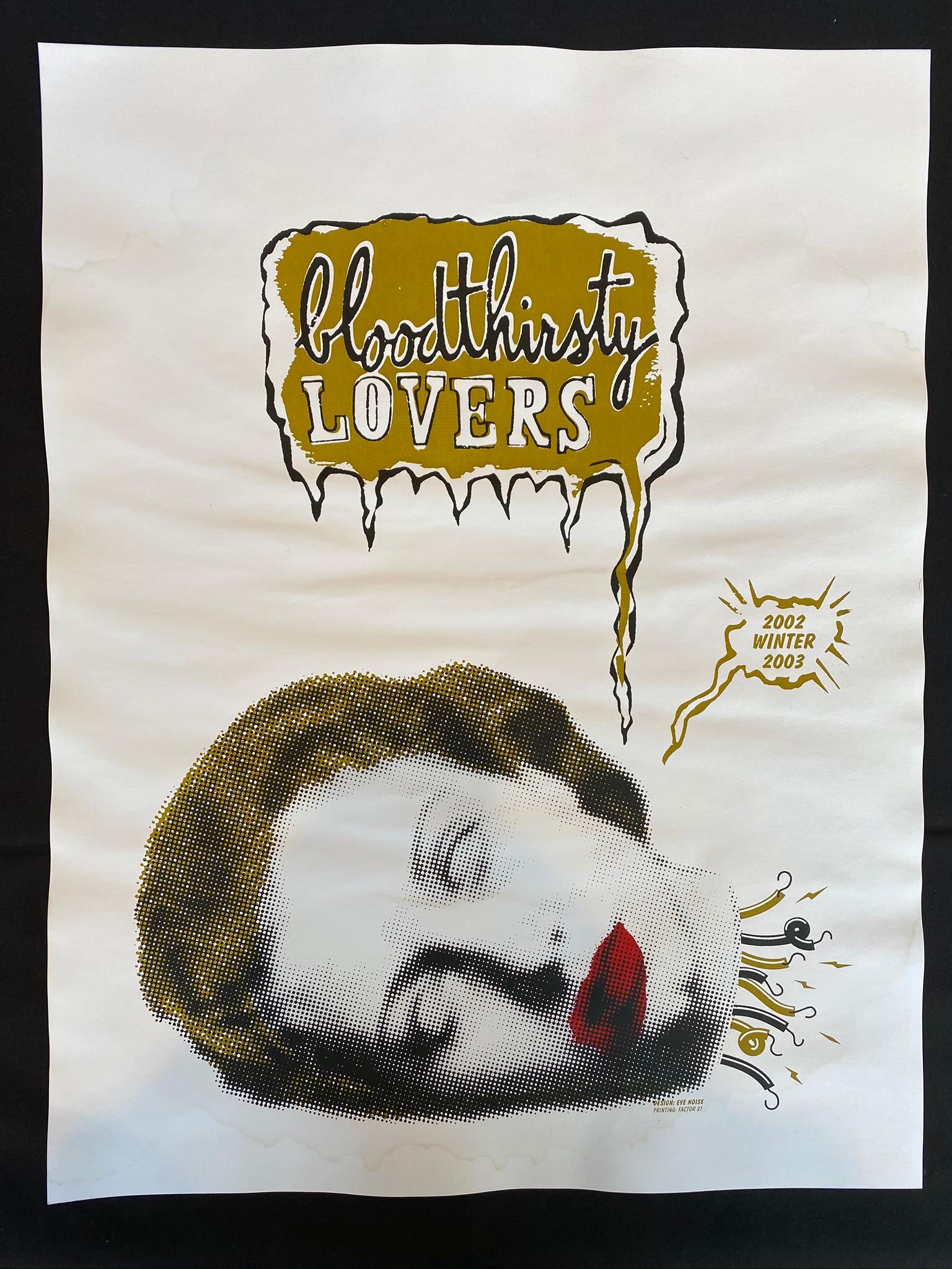 Bloodthirsty Lovers Winter 2002 2003 Concert Poster (1 of 3)