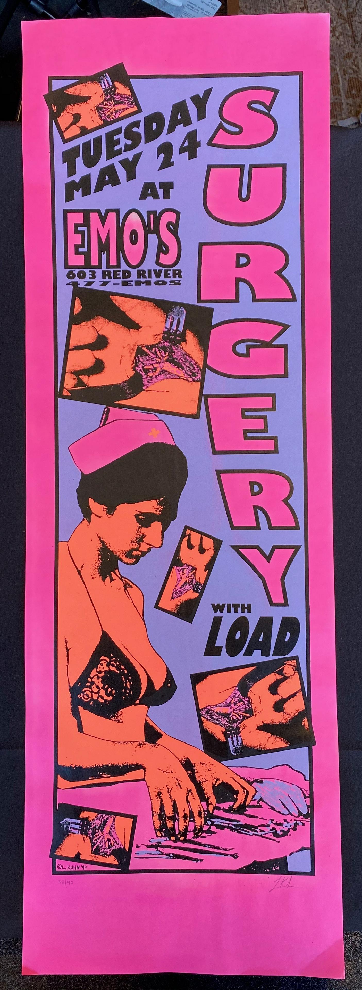 Surgery with Load Concert Poster May 24 1994 Artist Sig (1 of 4)