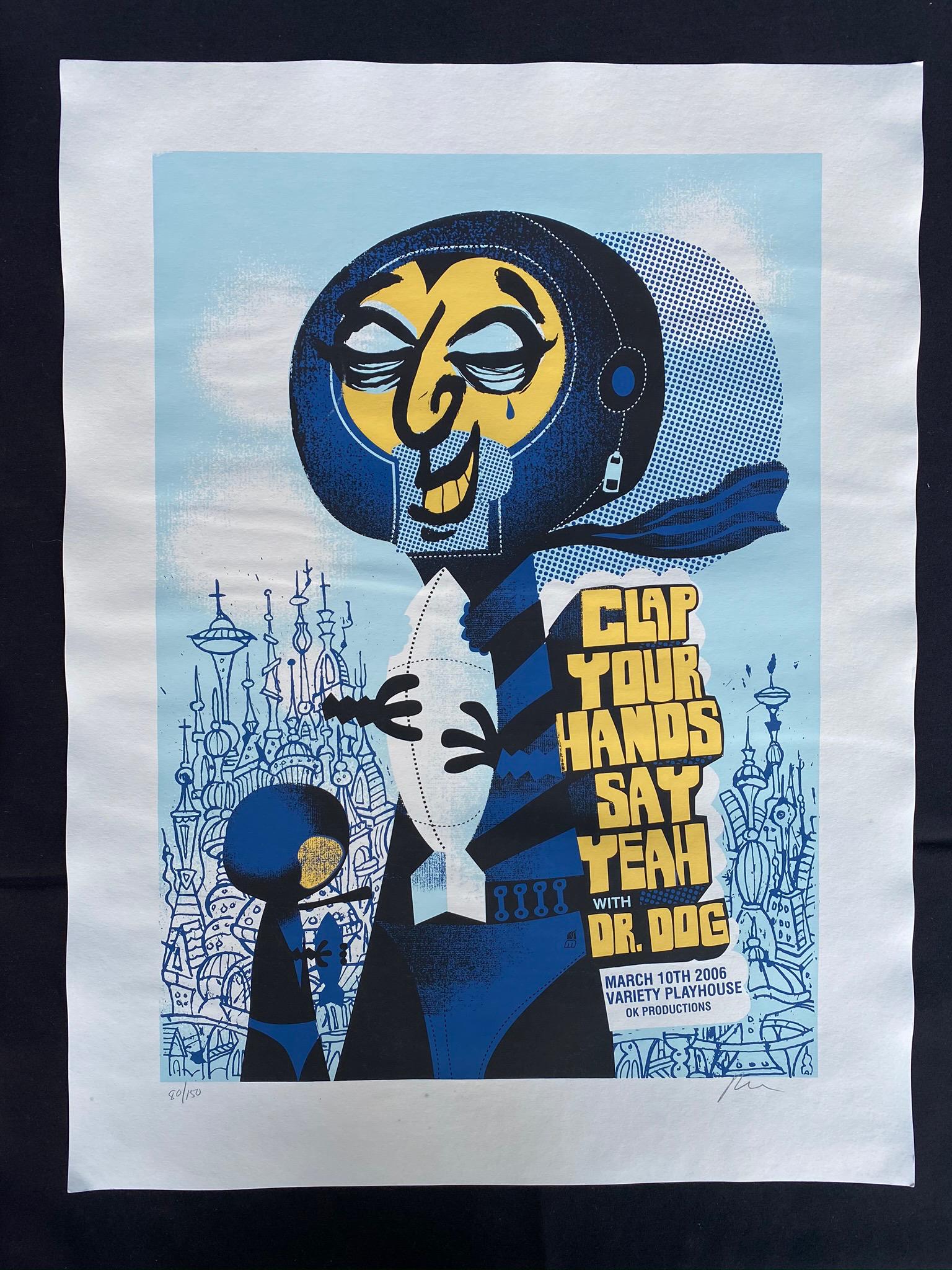 Clap Your Hands Say Yeah with Dr. Dog Concert Poster Ma (1 of 4)