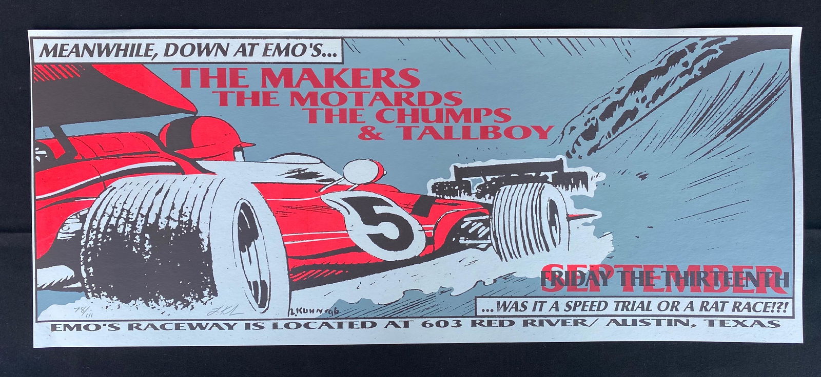 The Makers and Guests Concert Poster In Austin Texas Fr (1 of 4)