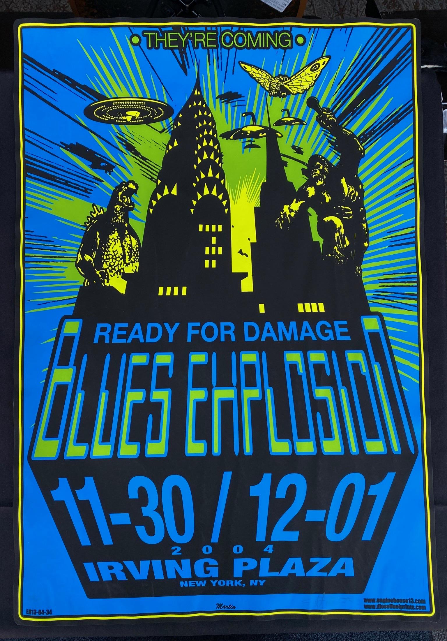 Blues Explosion 11/30-12/01 2004 Irving Plaza New York. (1 of 4)