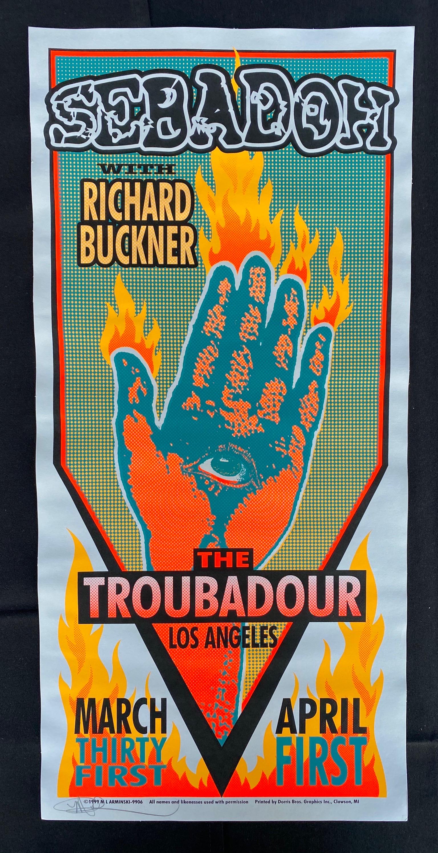 Sebadoh with Richard Buckner at the Troubadour Concert (1 of 3)