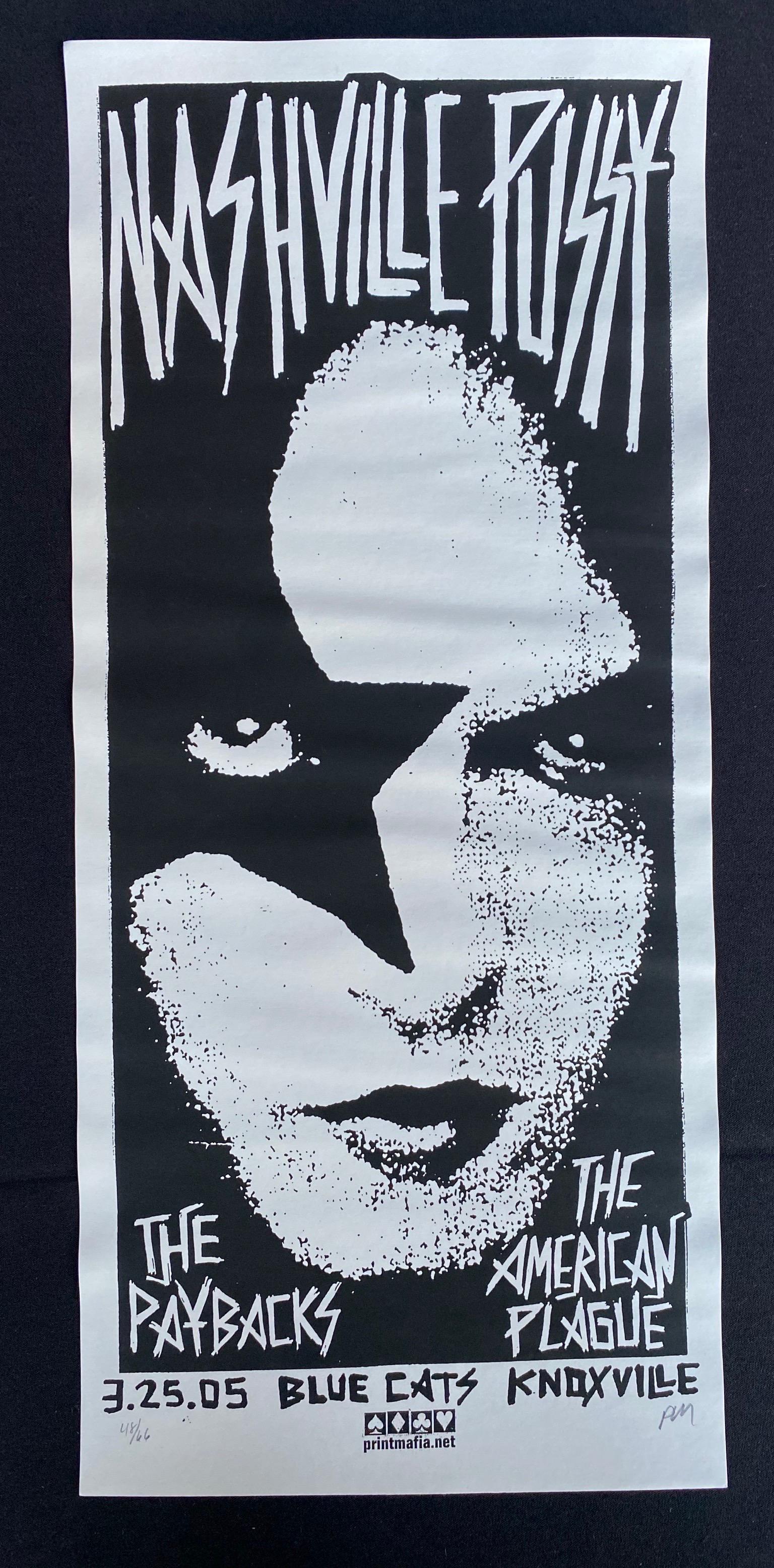 Nashville Pussy and Guests Concert Poster Artist Signed (1 of 4)