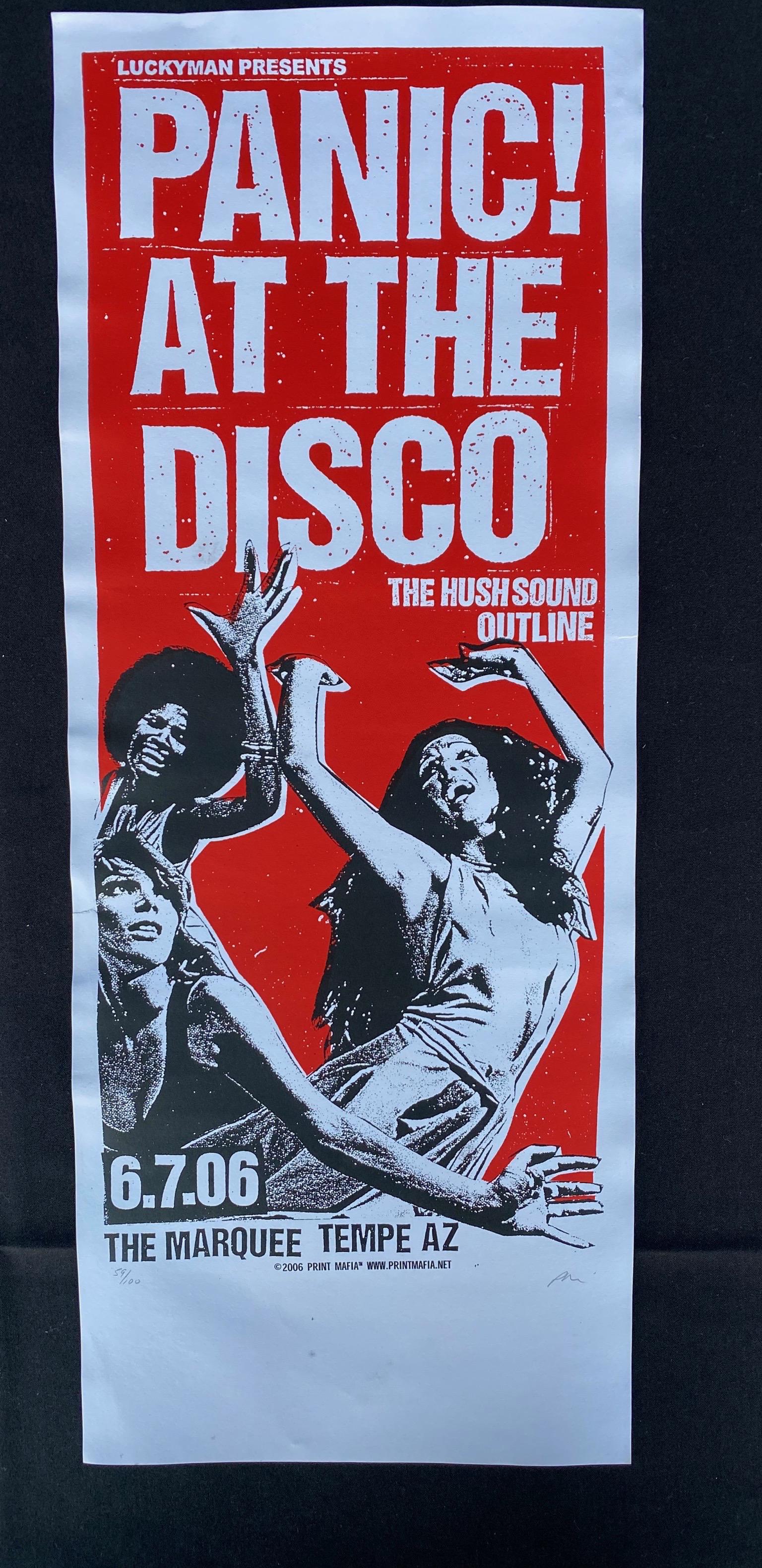 Panic at the Disco Concert Poster June 7 2006 at the Ma (1 of 5)