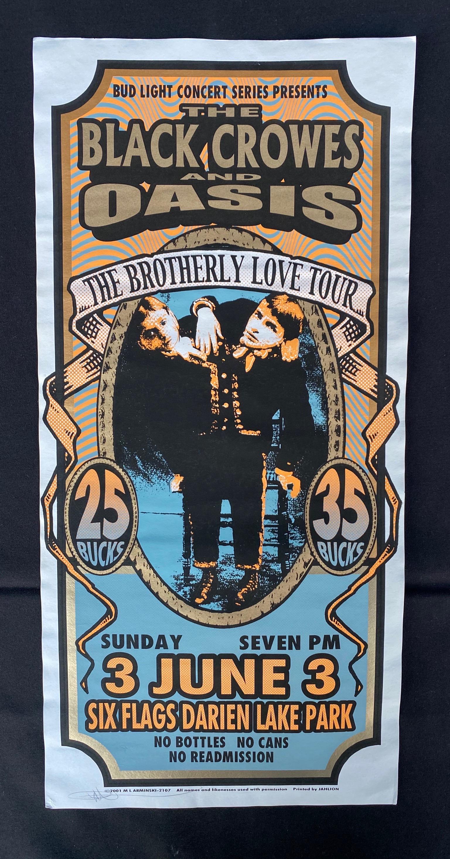 The Black Crowes and Oasis the Brotherly Love Tour Conc (1 of 3)