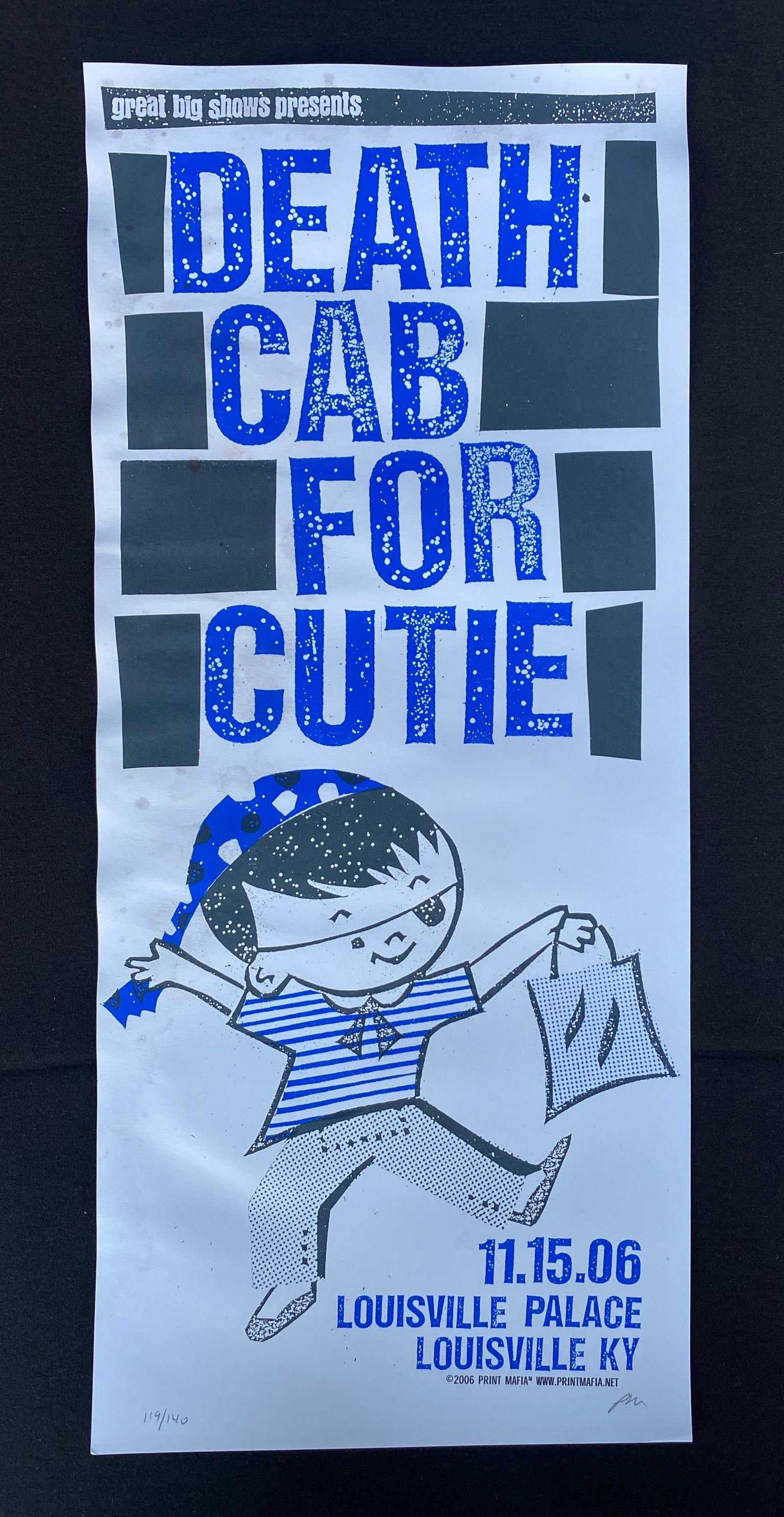 Death Cab For Cutie Concert Poster November 15 2006 Art (1 of 4)