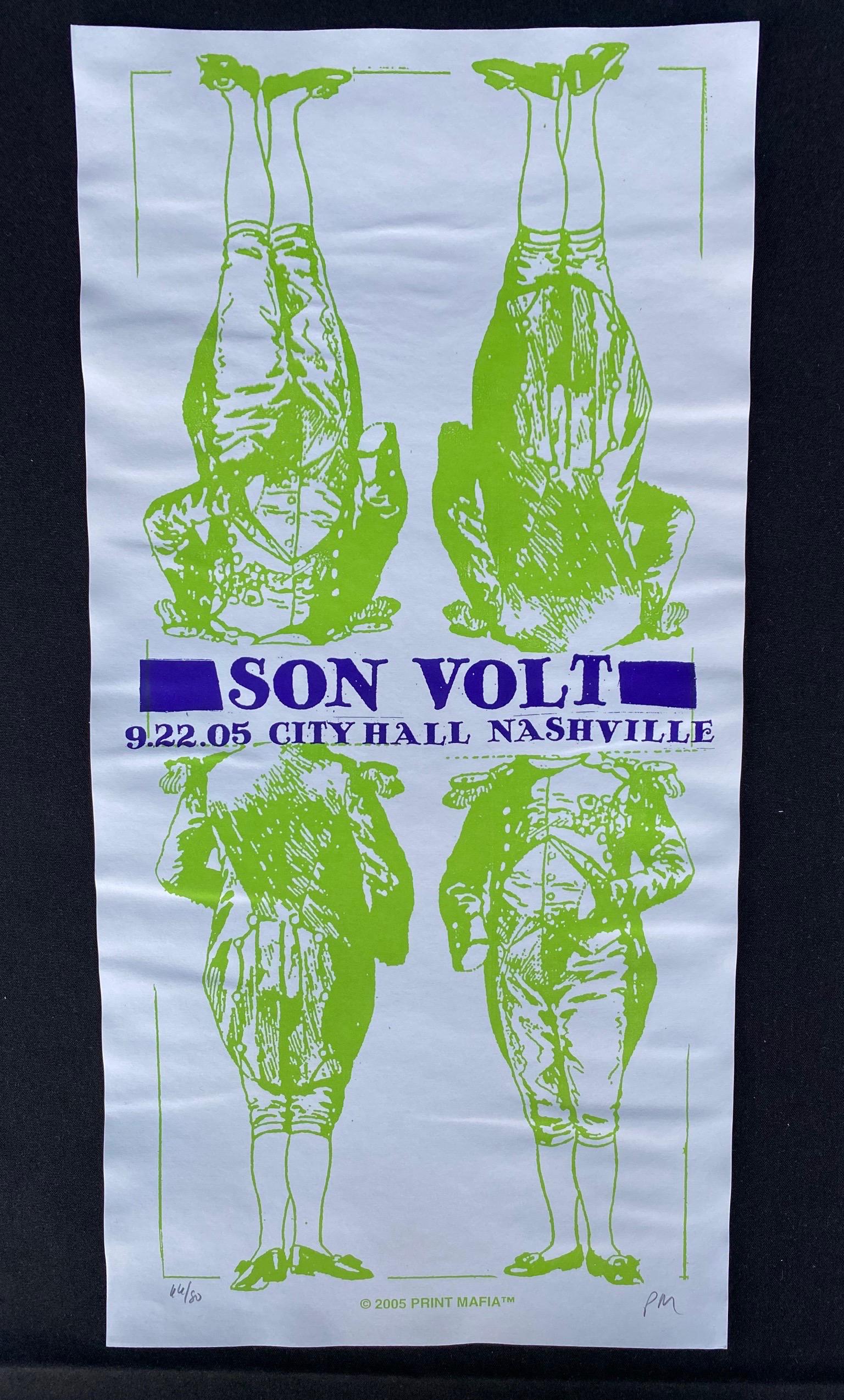 Son Volt Concert Poster September 22 2005 Artist Signed (1 of 3)