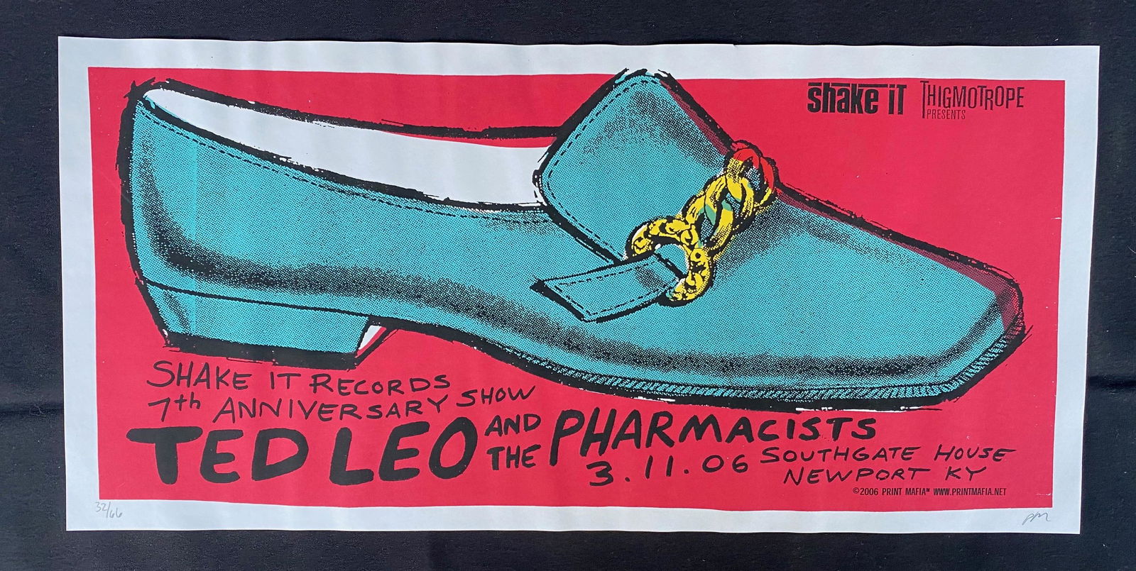 Ted Leo and the Pharmacists Concert Poster March 11 200 (1 of 4)