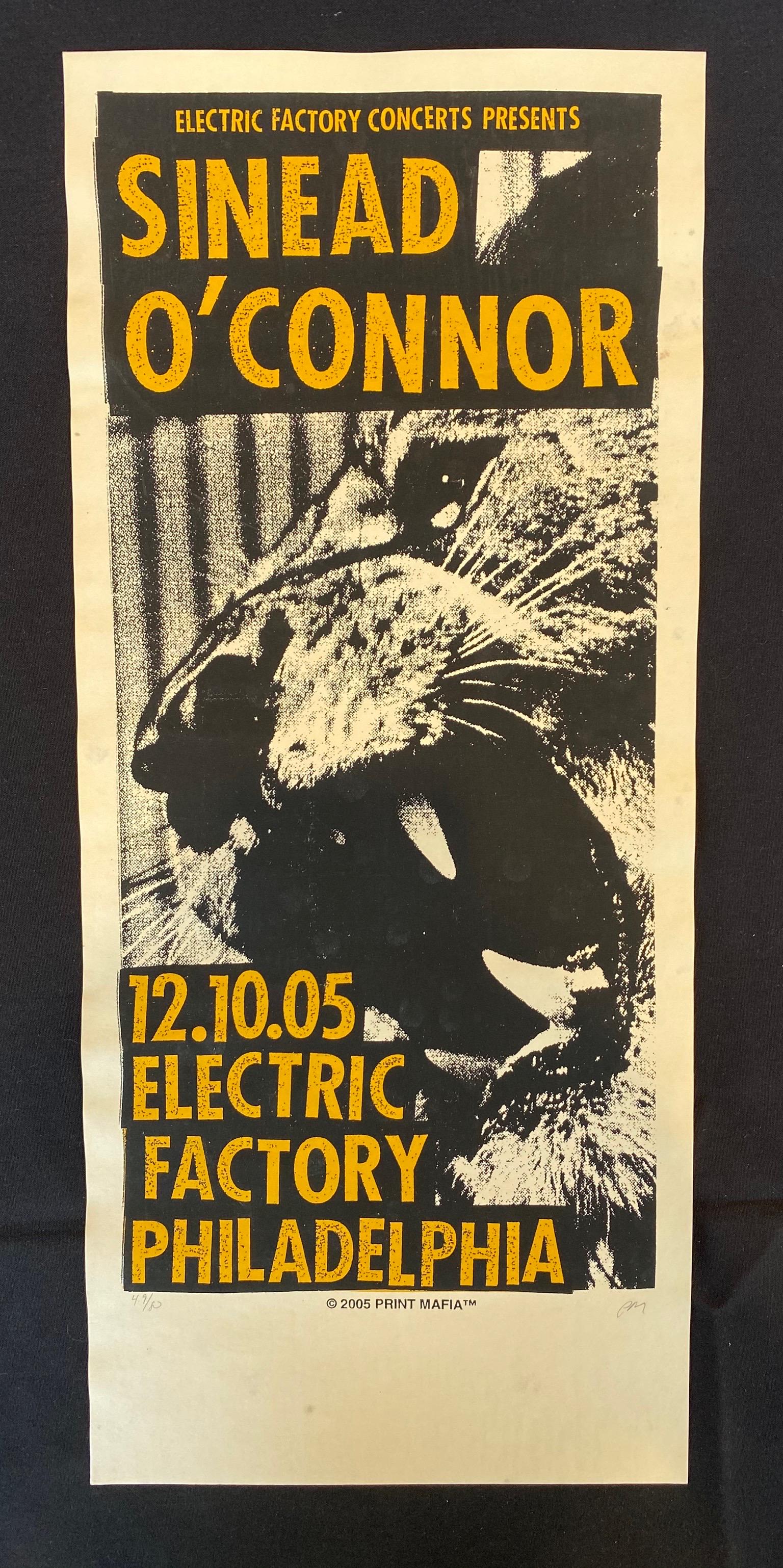 Sinead OÕconnor Concert Poster December 10 2005 the Ele (1 of 4)