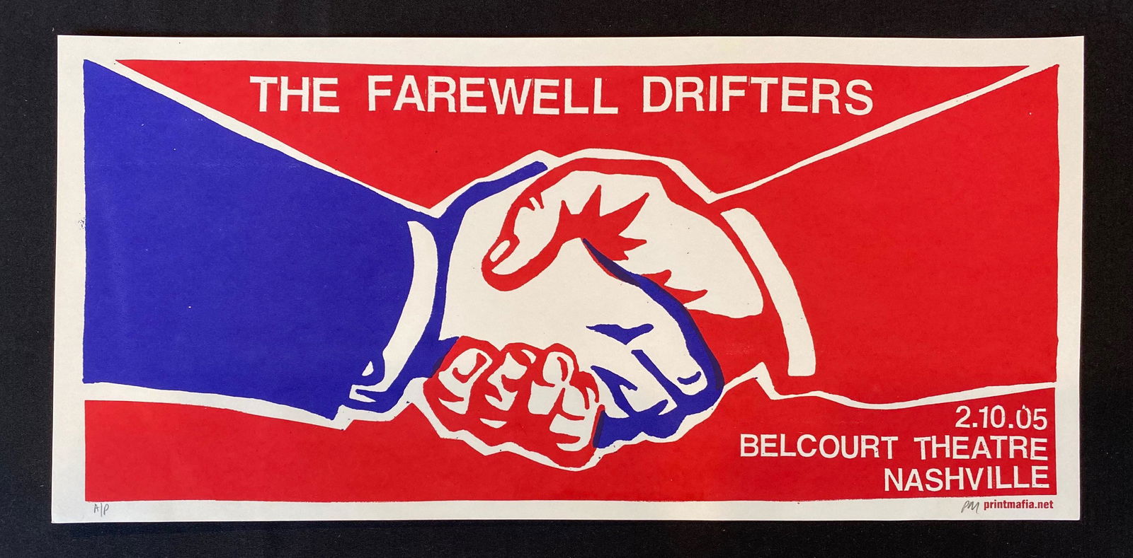 The Farewell Drifters. Concert Poster February 10 2005 (1 of 4)