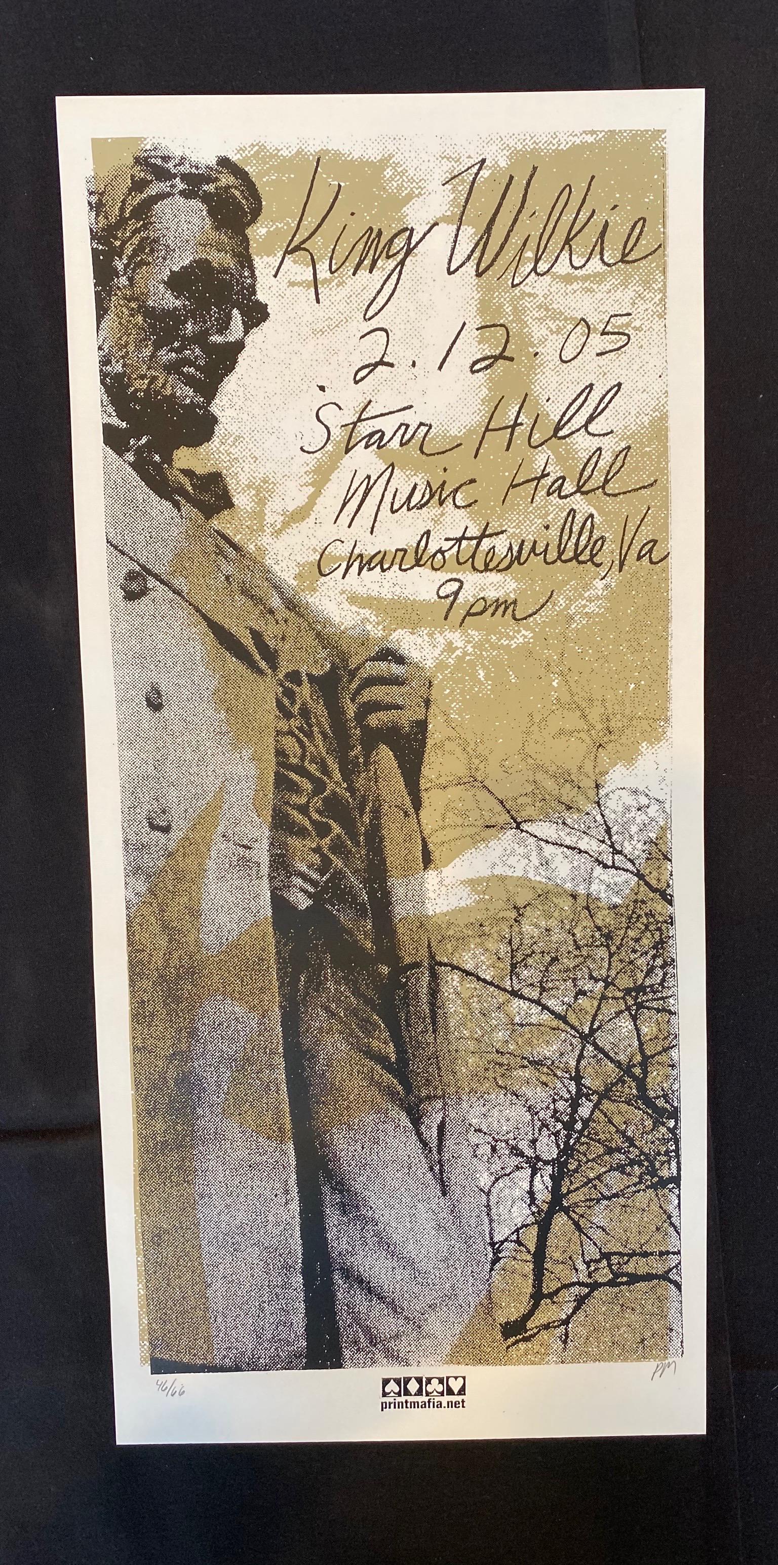 King Wilke Concert Poster February 12 2005 Artist Signe (1 of 4)